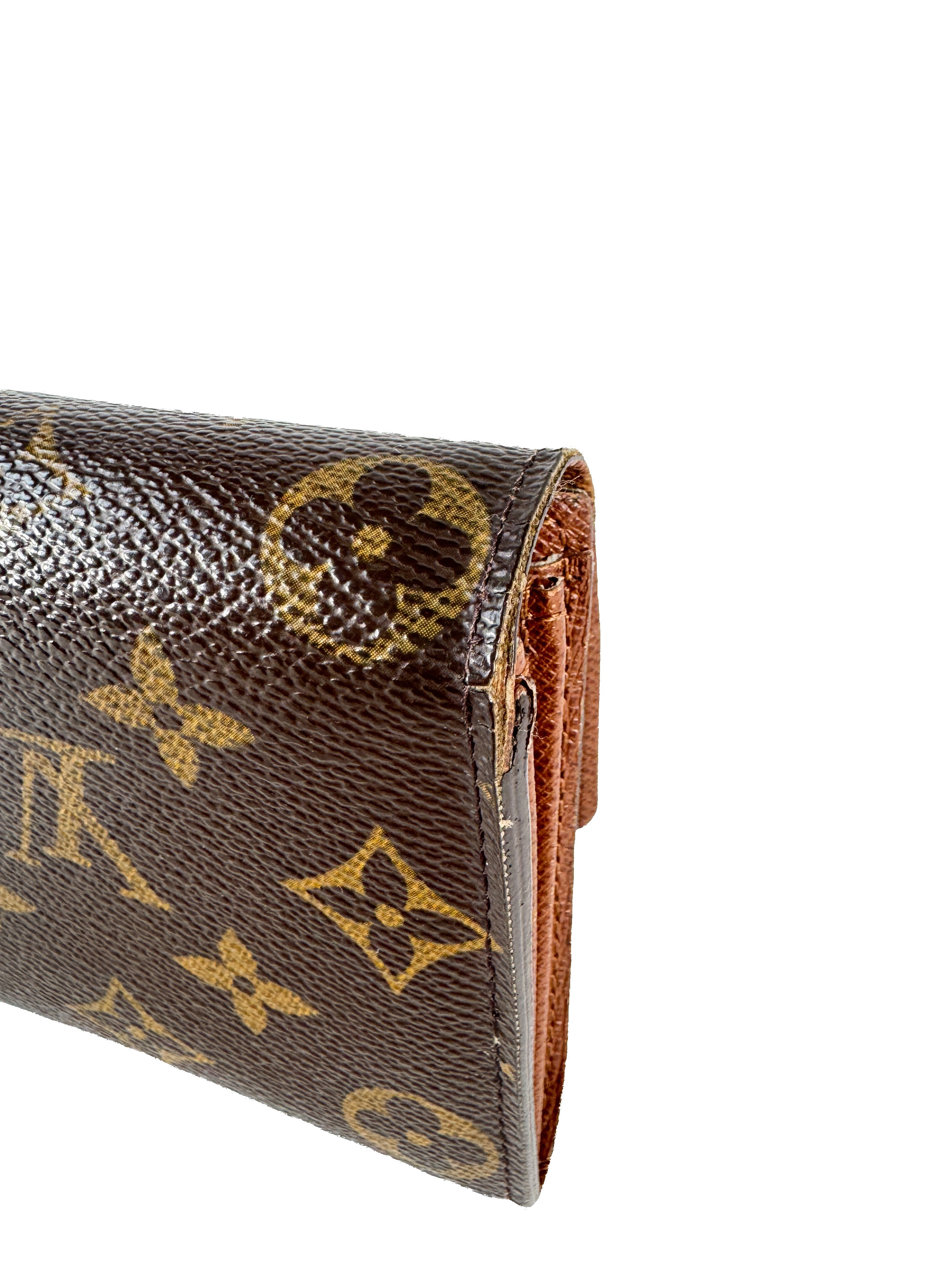 Louis Vuitton monogram Sarah wallet CA0066