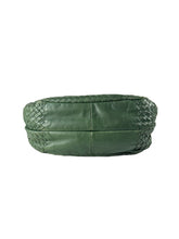 Bottega Veneta green intrecciato campana hobo 125787V00163278