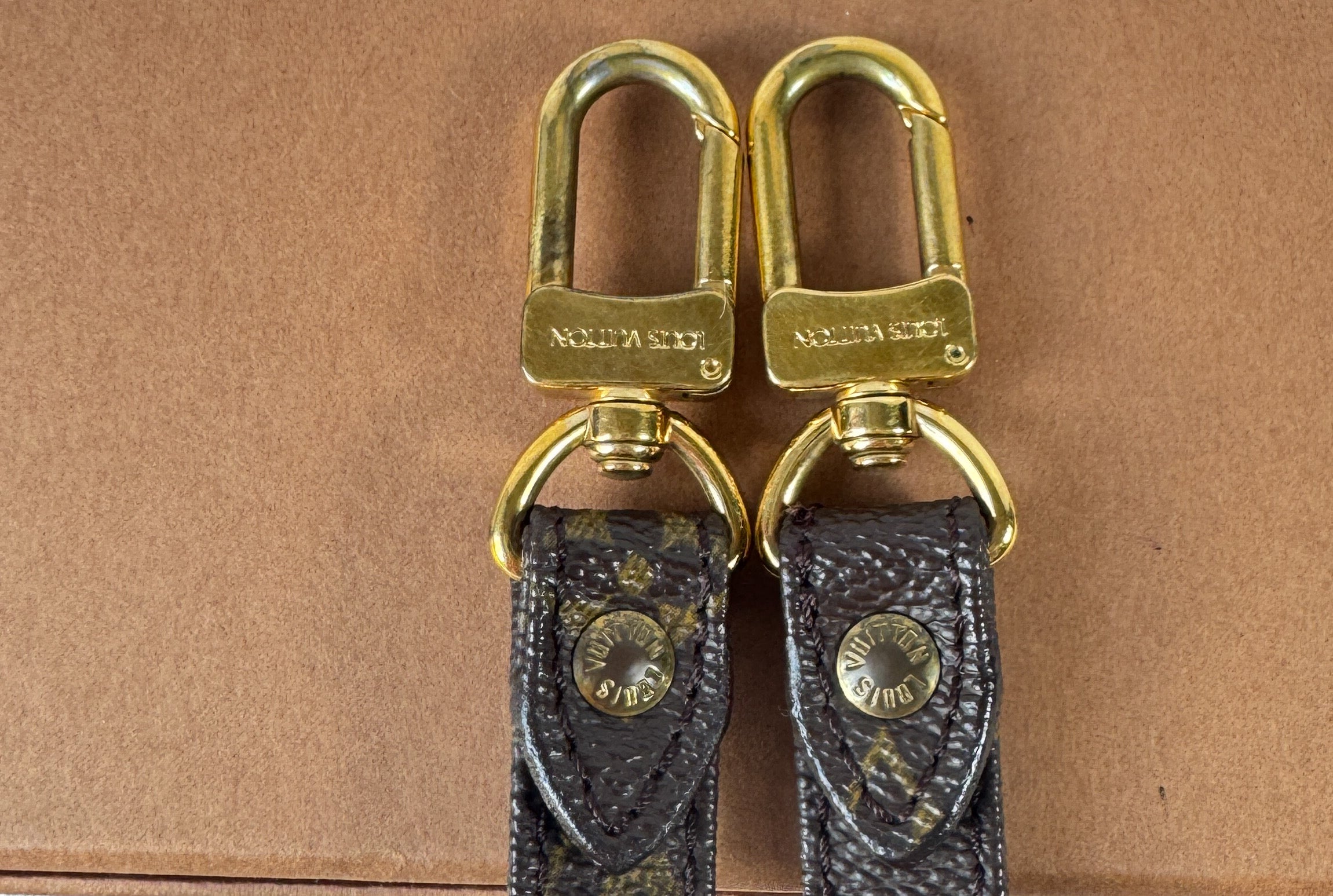 Louis Vuitton monogram strap