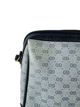 Gucci navy mirco GG vintage crossbody 007-89-0042