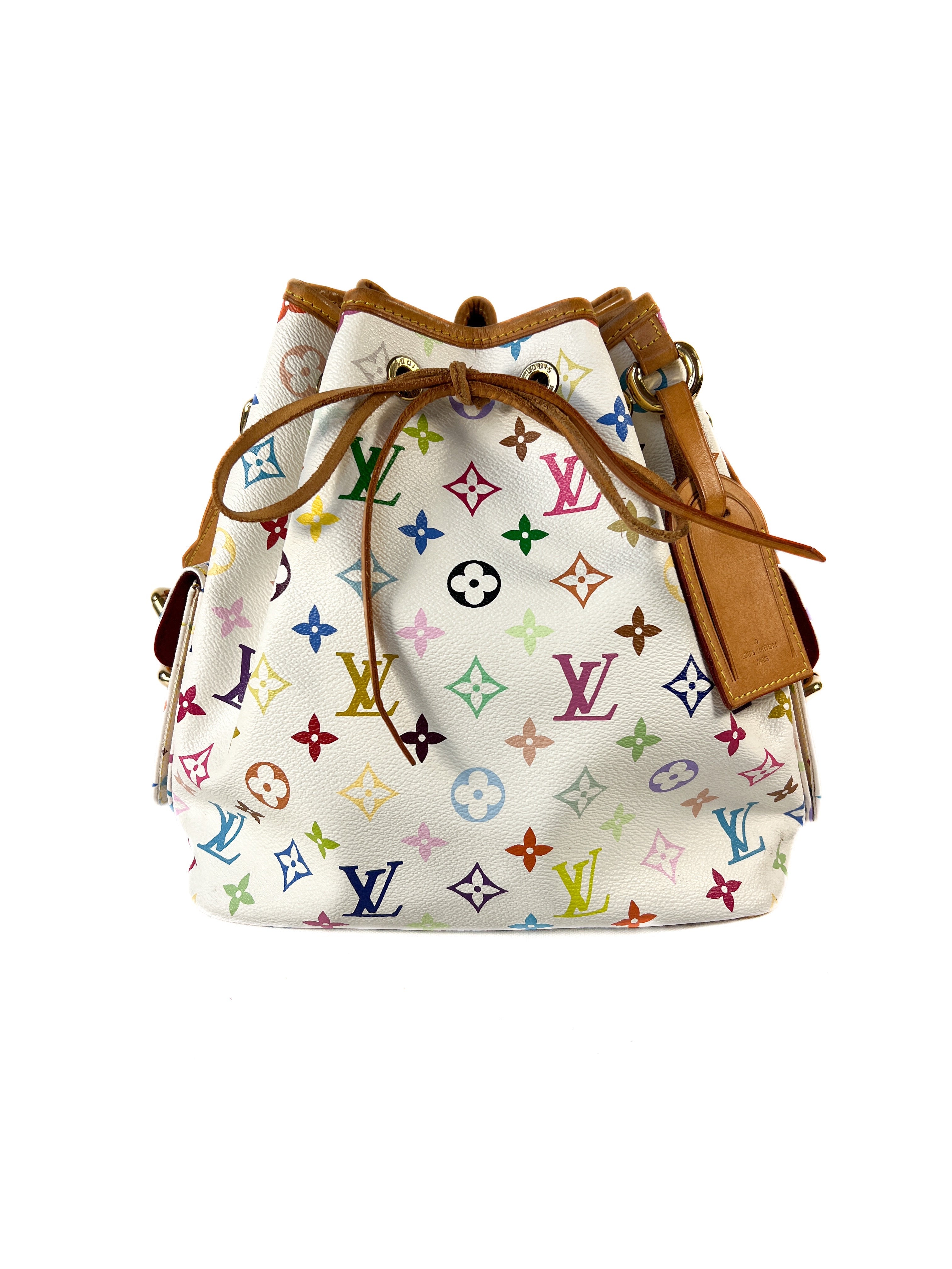Louis Vuitton monogram multicolor petite noe CA1005