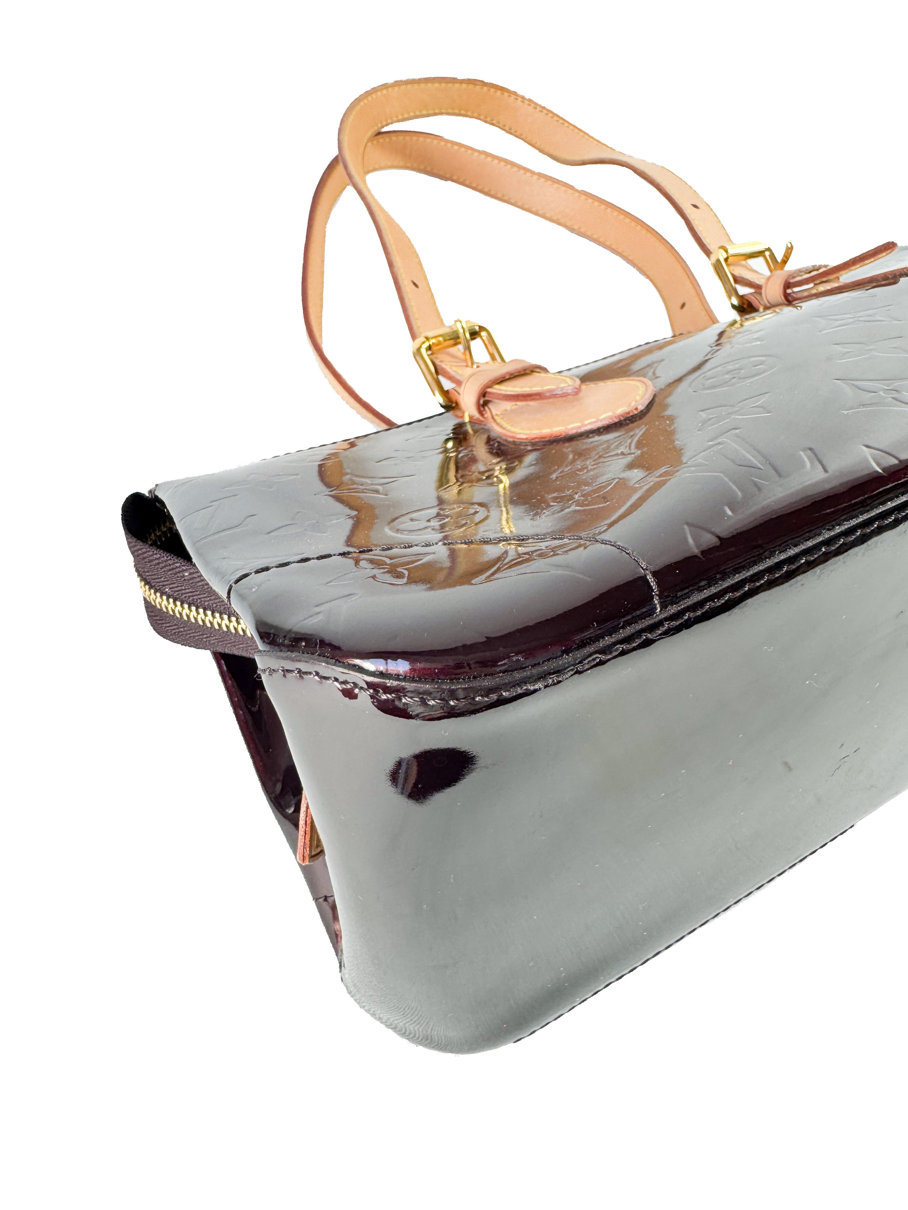 Louis Vuitton vernis Rosewood Avenue Amarante bag