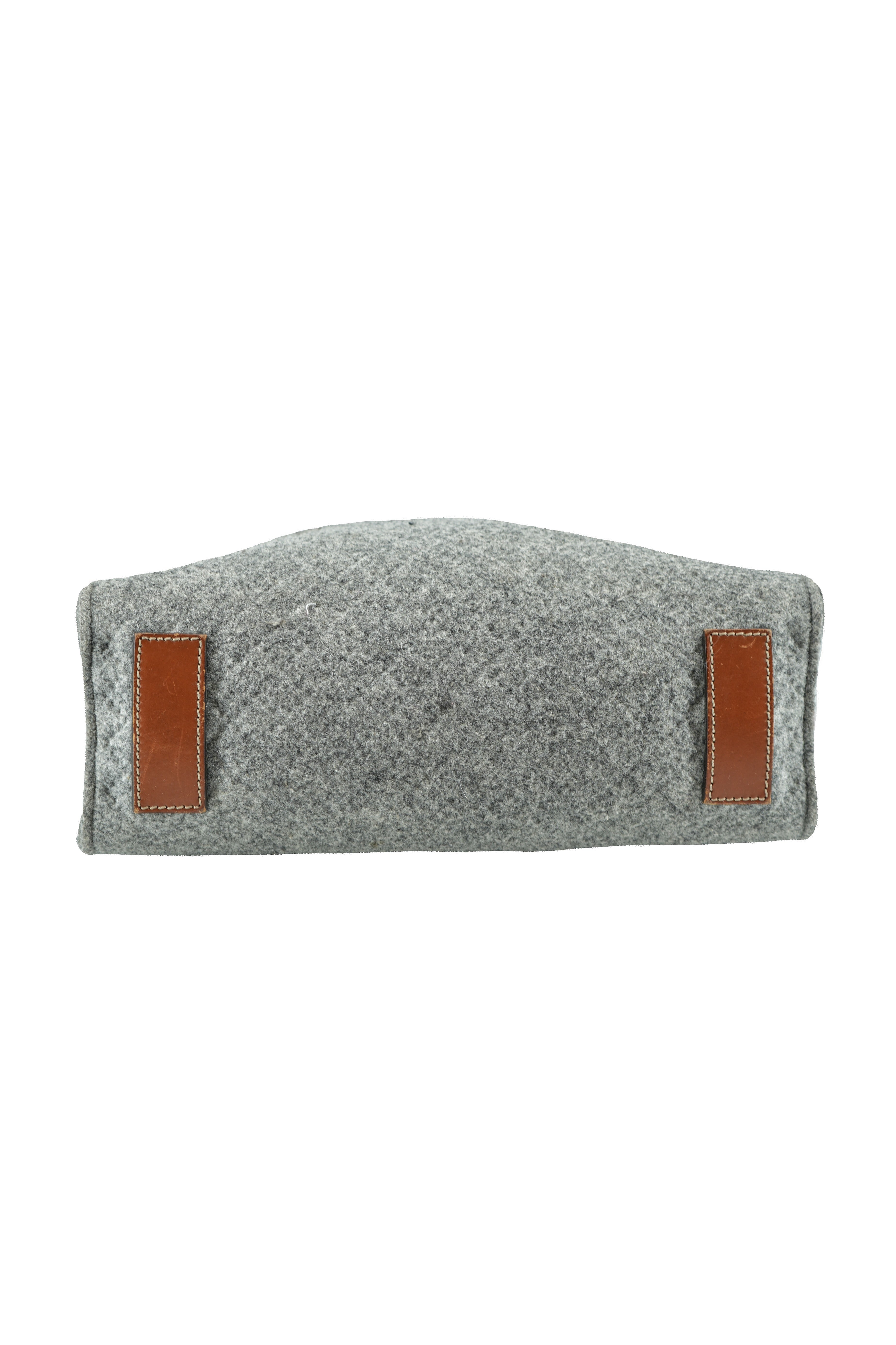 Gucci gray wool tote 295267-524947