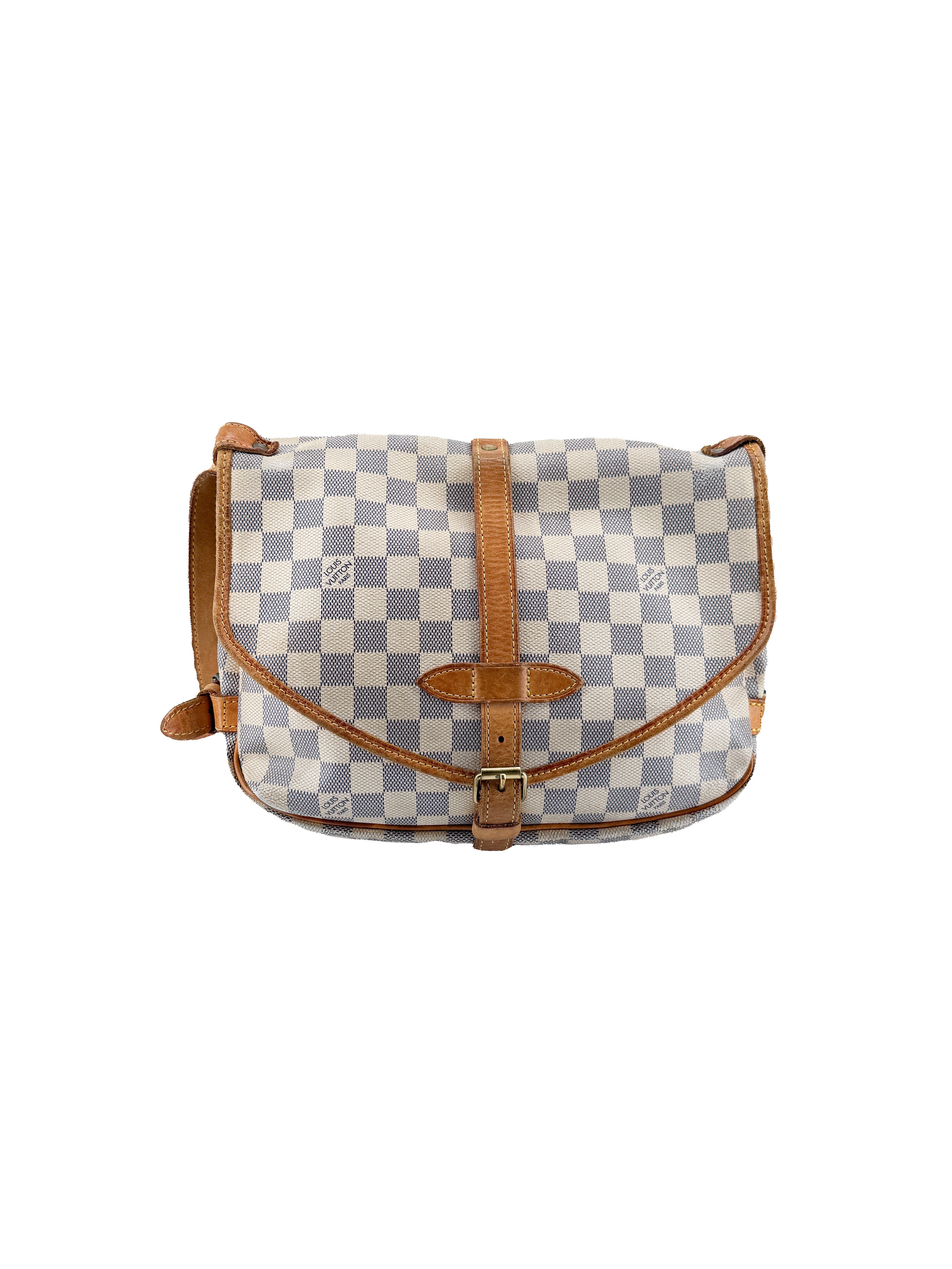 Louis Vuitton damier azur Saumur 30 MB4078
