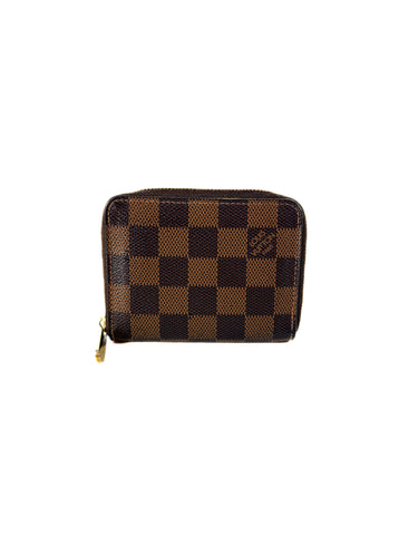 Louis Vuitton damier ebene zippy coin wallet CT3192