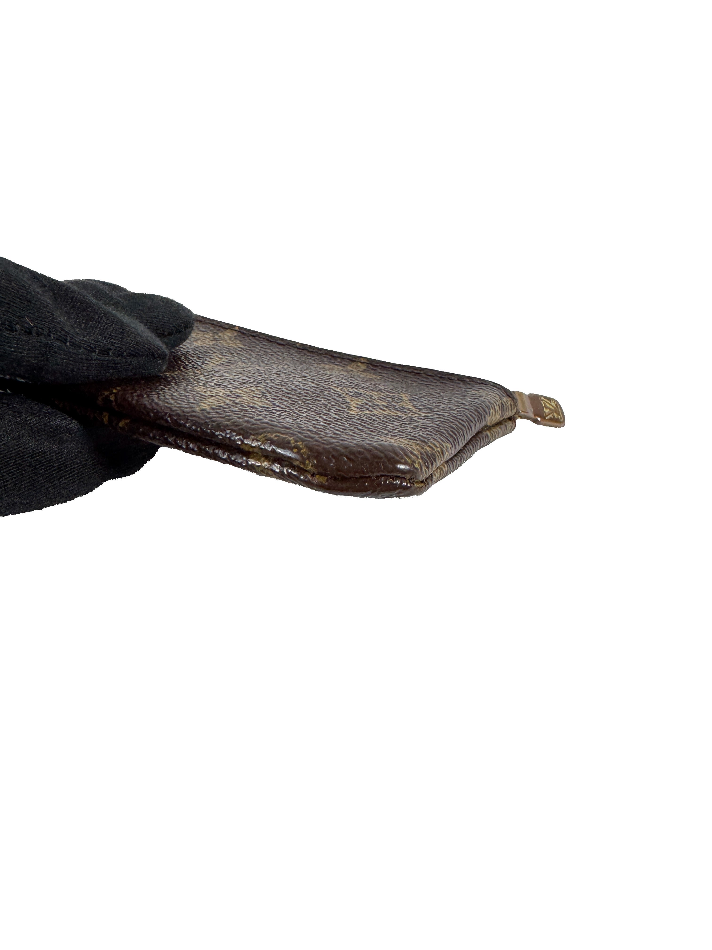 Louis Vuitton monogram vintage key cles pouch