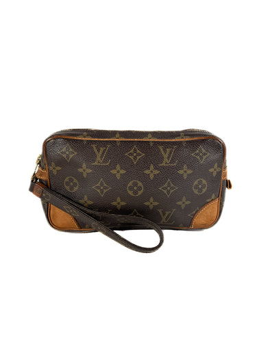 Louis Vuitton monogram vintage Marly dragonne PM 854