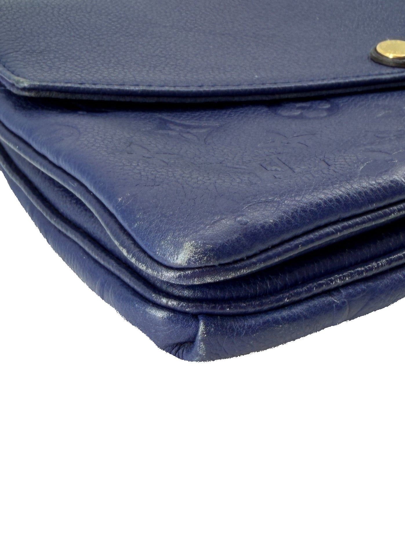 Louis Vuitton monogram navy empreinte leather Twice crossbody AR2185