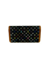 Louis Vuitton Monogram black multicolor Porte Tresor International wallet