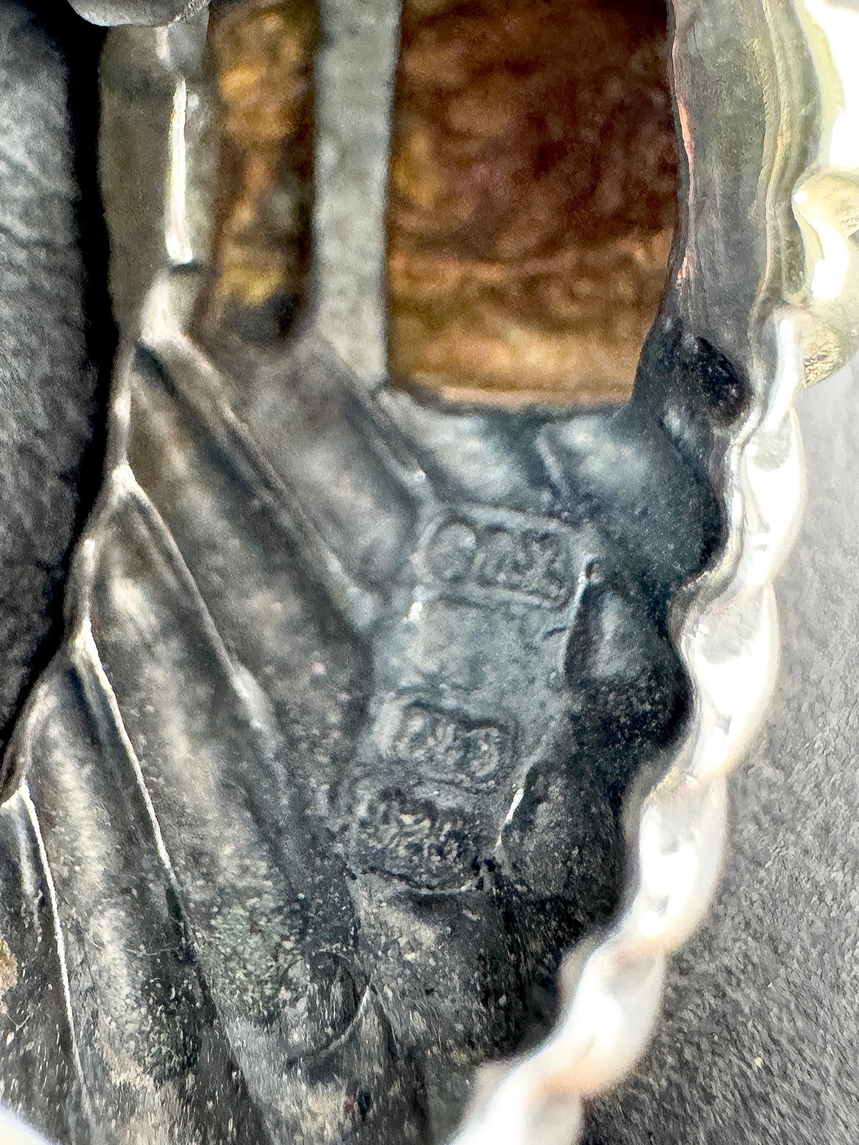 David Yurman sterling silver, 14k gold Thoroughbred shrimp drop earrings