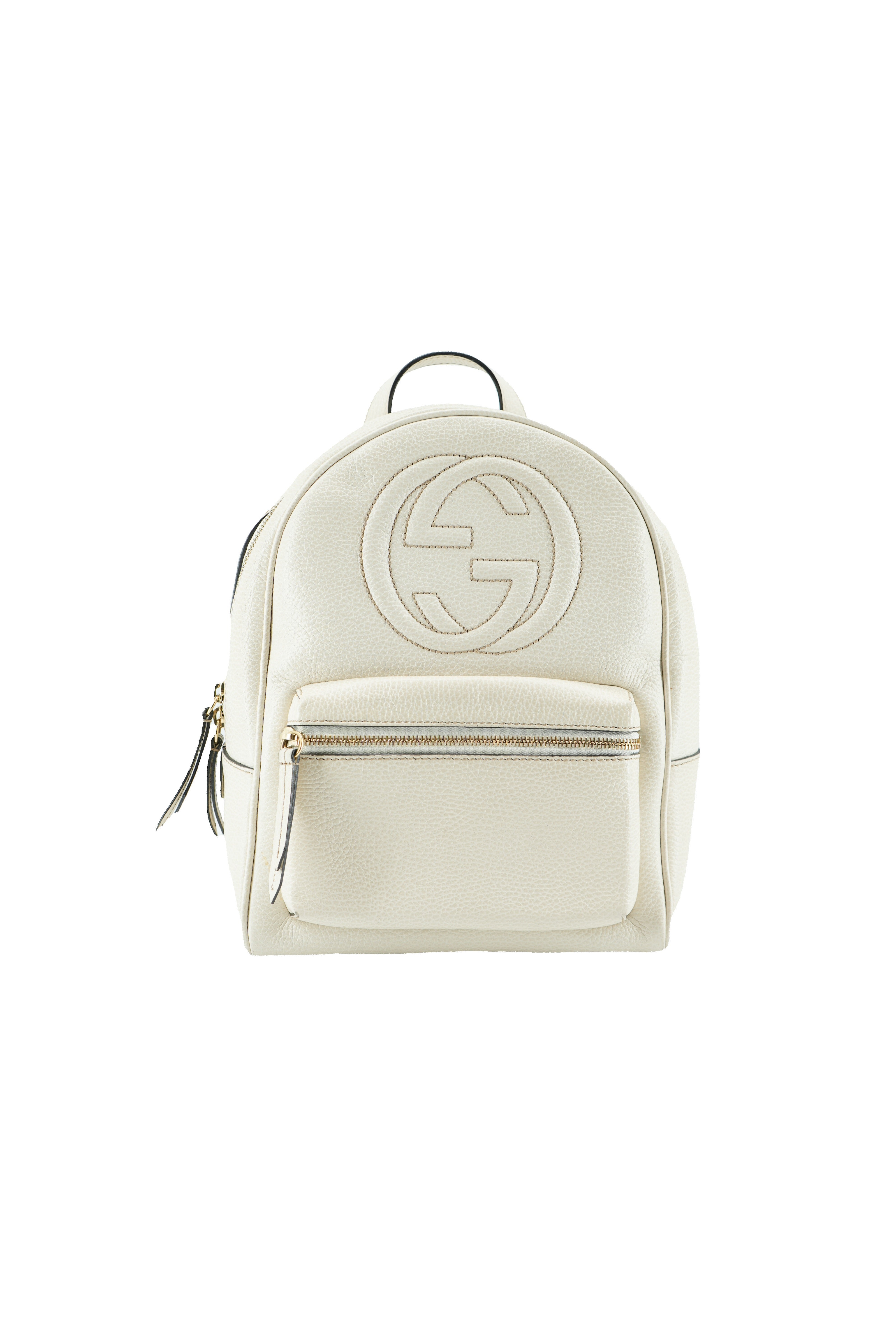Gucci off white Soho interlocking G chain backpack 431570 520981