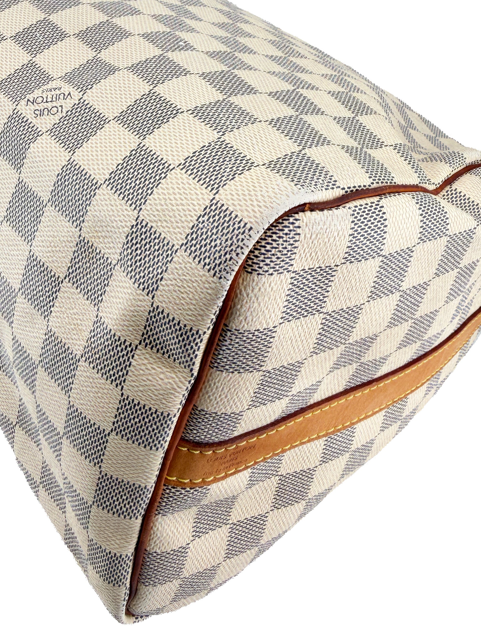 Louis Vuitton damier azur Speedy 35 bandouliere SP0143