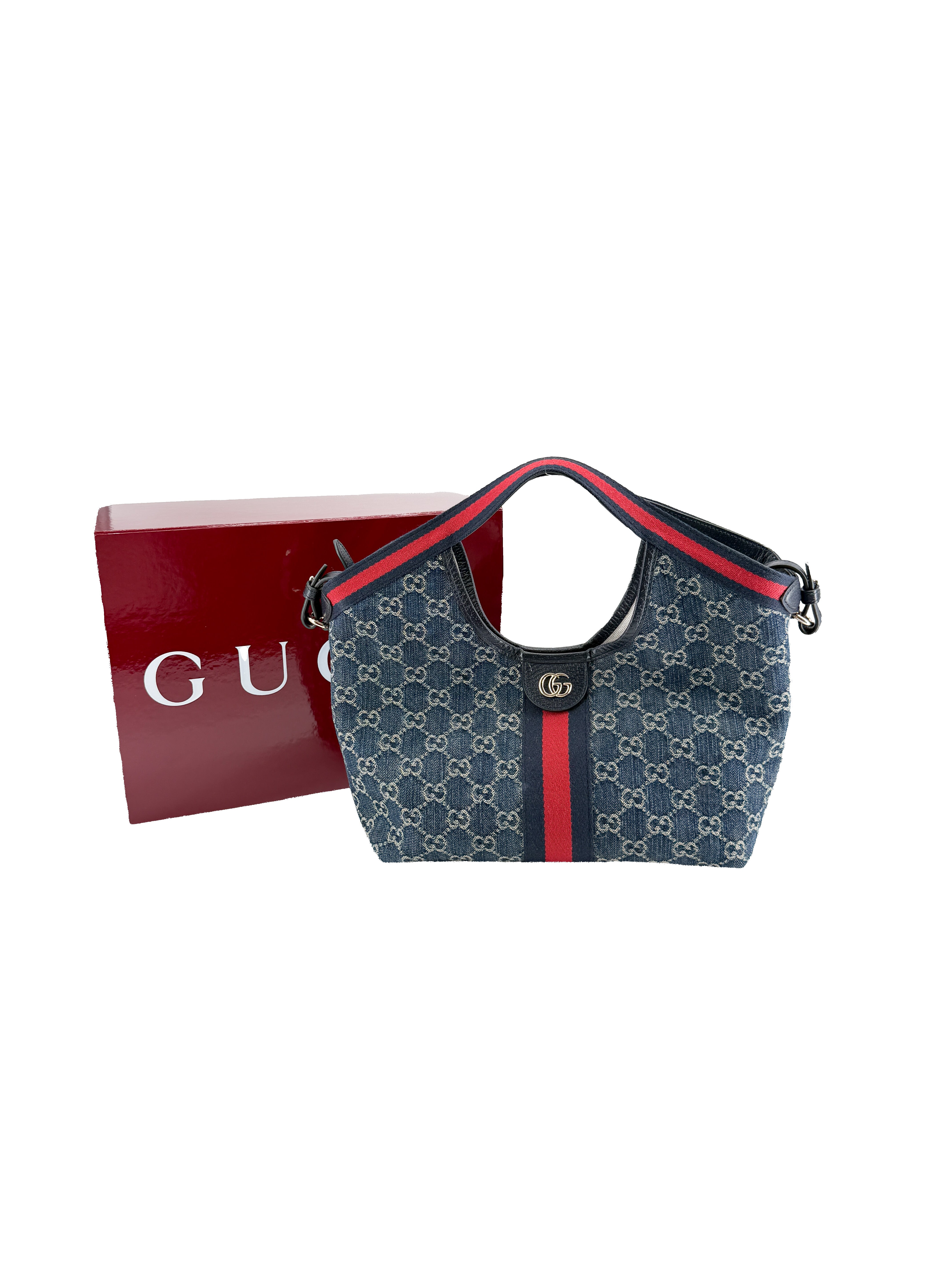 Gucci navy small Giglio 860845-498076
