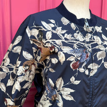 Dolce & Gabbana bird print silk Blouson jacket size 52 (L)