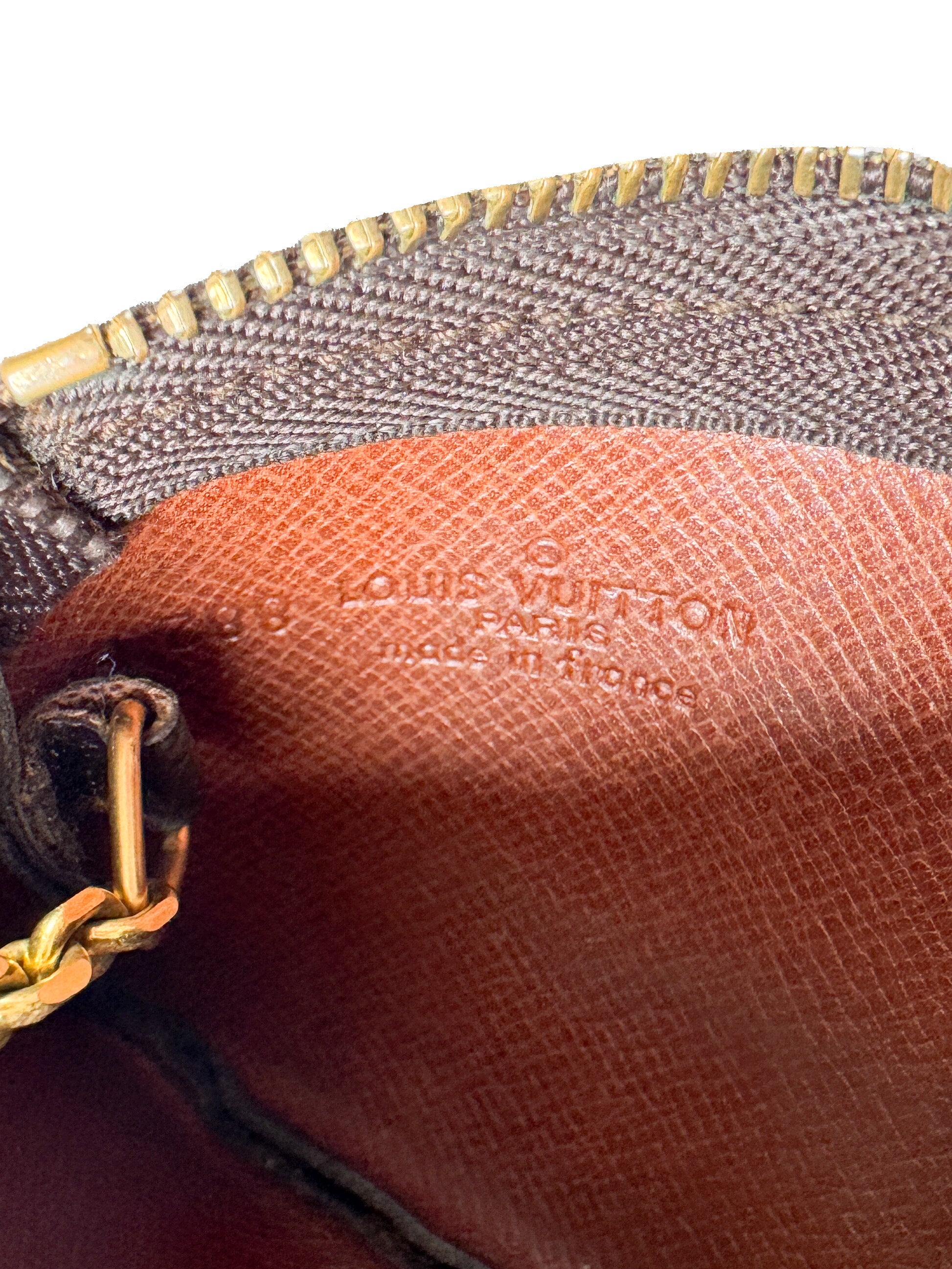 Louis Vuitton monogram vintage key pouch 882ET