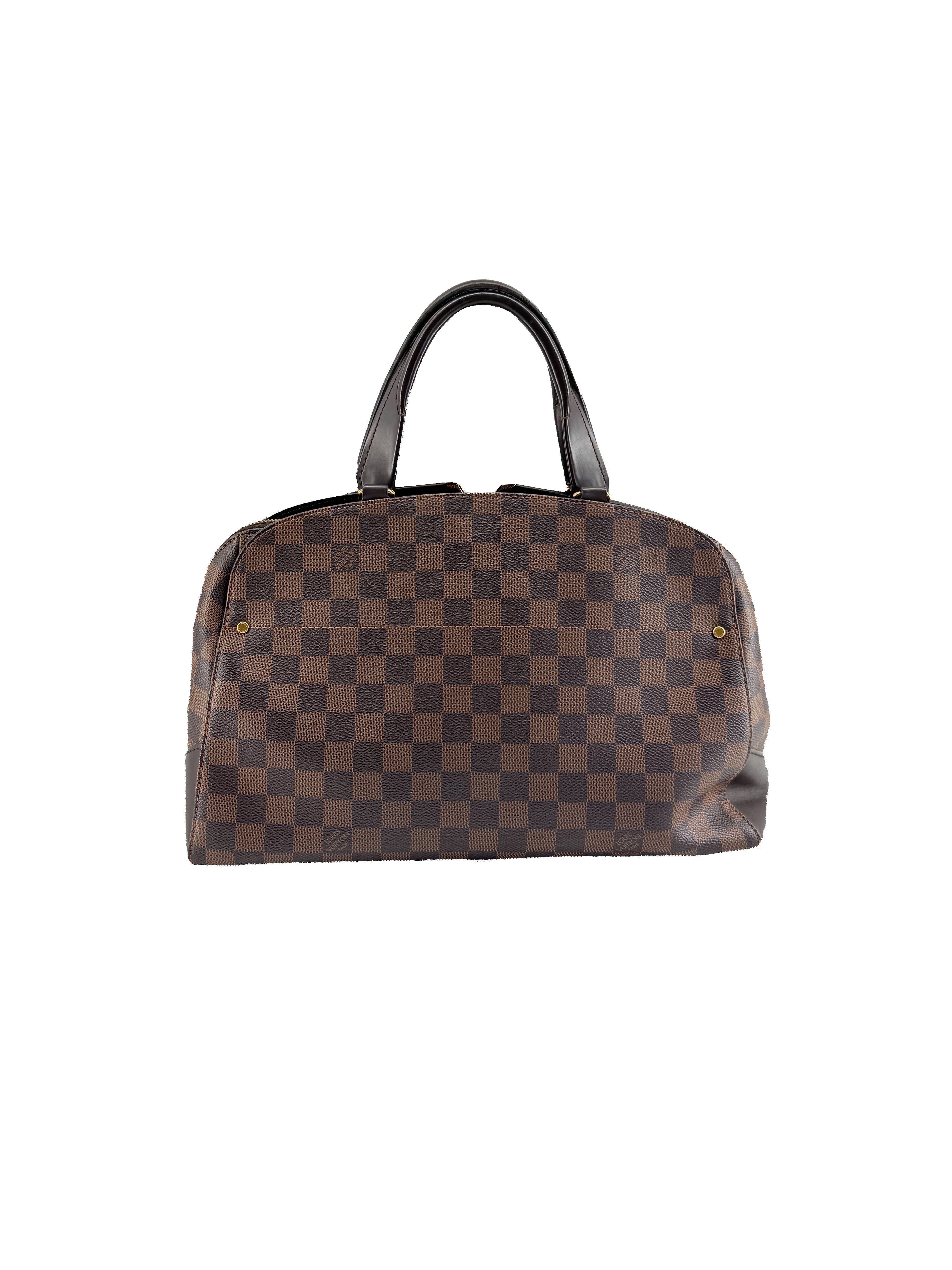 Louis Vuitton damier ebene Kensington bowling bag TJ0128 - My Girlfriend's Wardrobe LLC