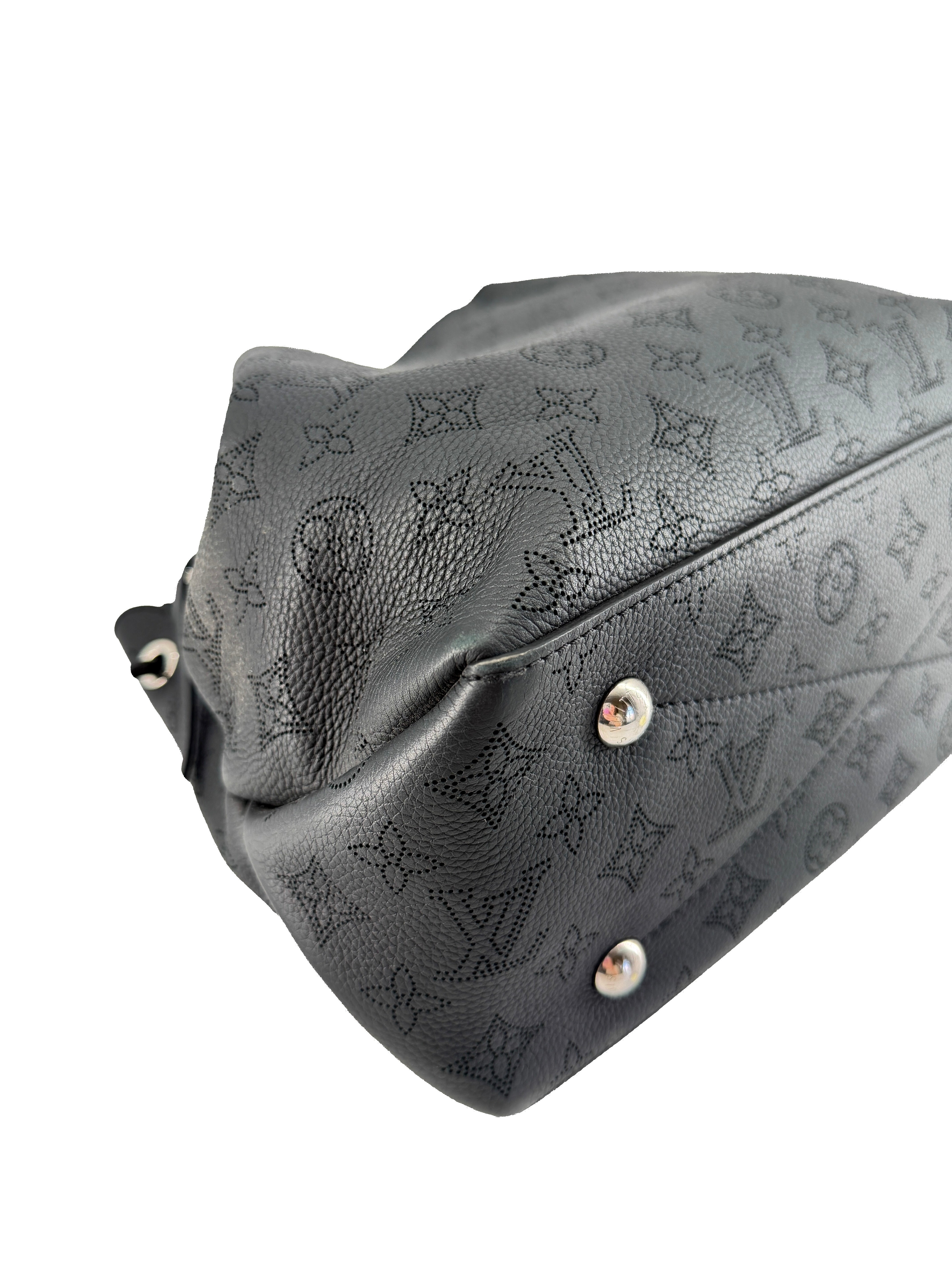 Louis Vuitton black Mahina Bella tote NFC