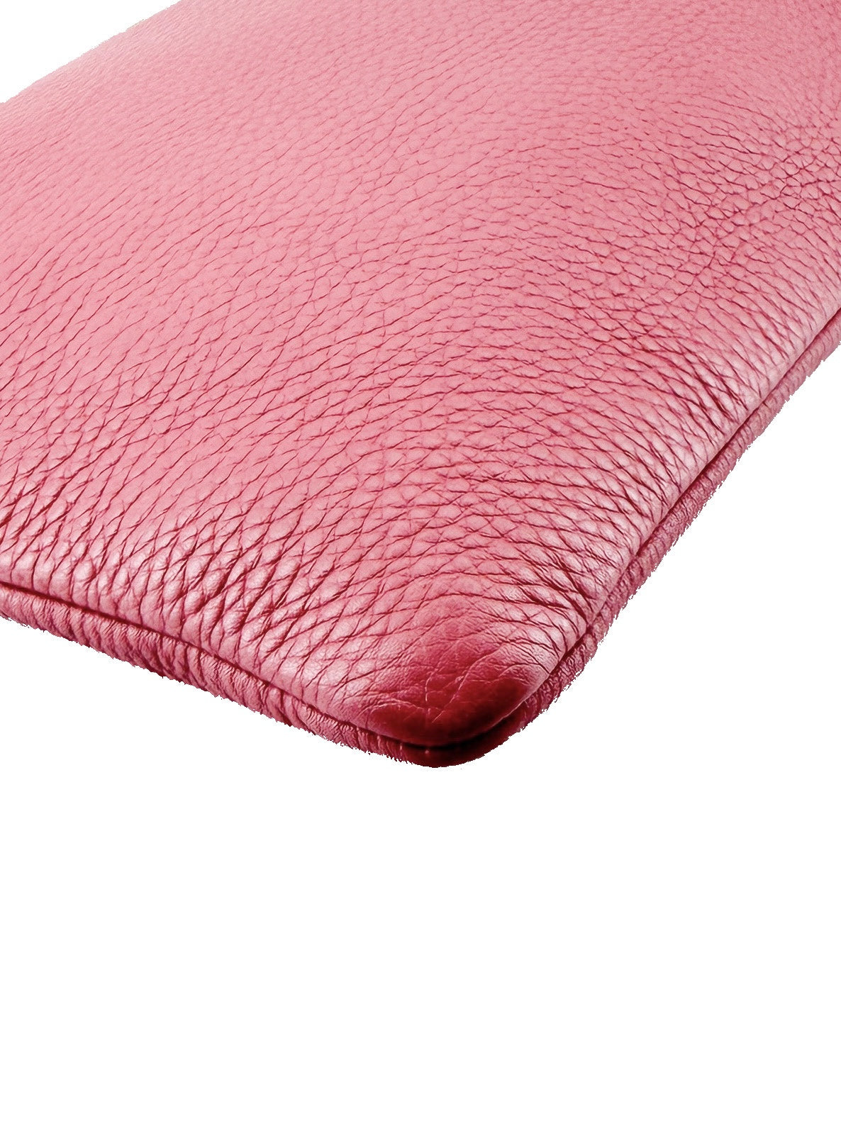 Gucci pink leather Bamboo tassel zip pouch 376858 213317
