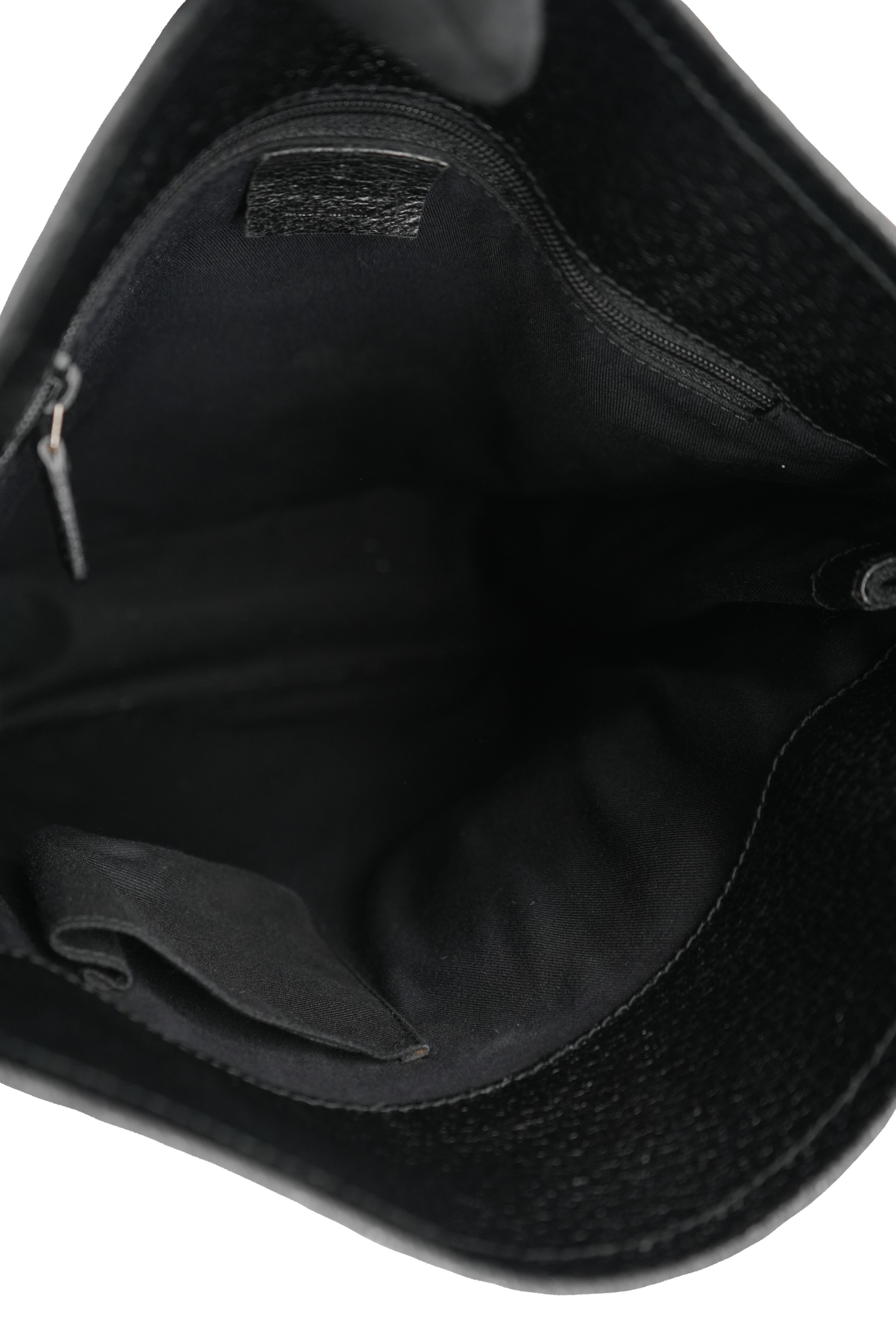 Gucci black signature cloth Eclipse bag 120842 208993