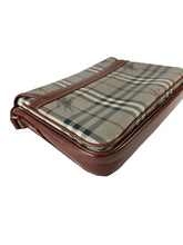 Burberry gray check vintage crossbody