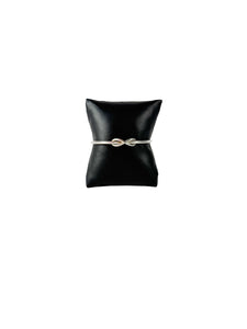 Tiffany & Co sterling silver infinity cuff bangle