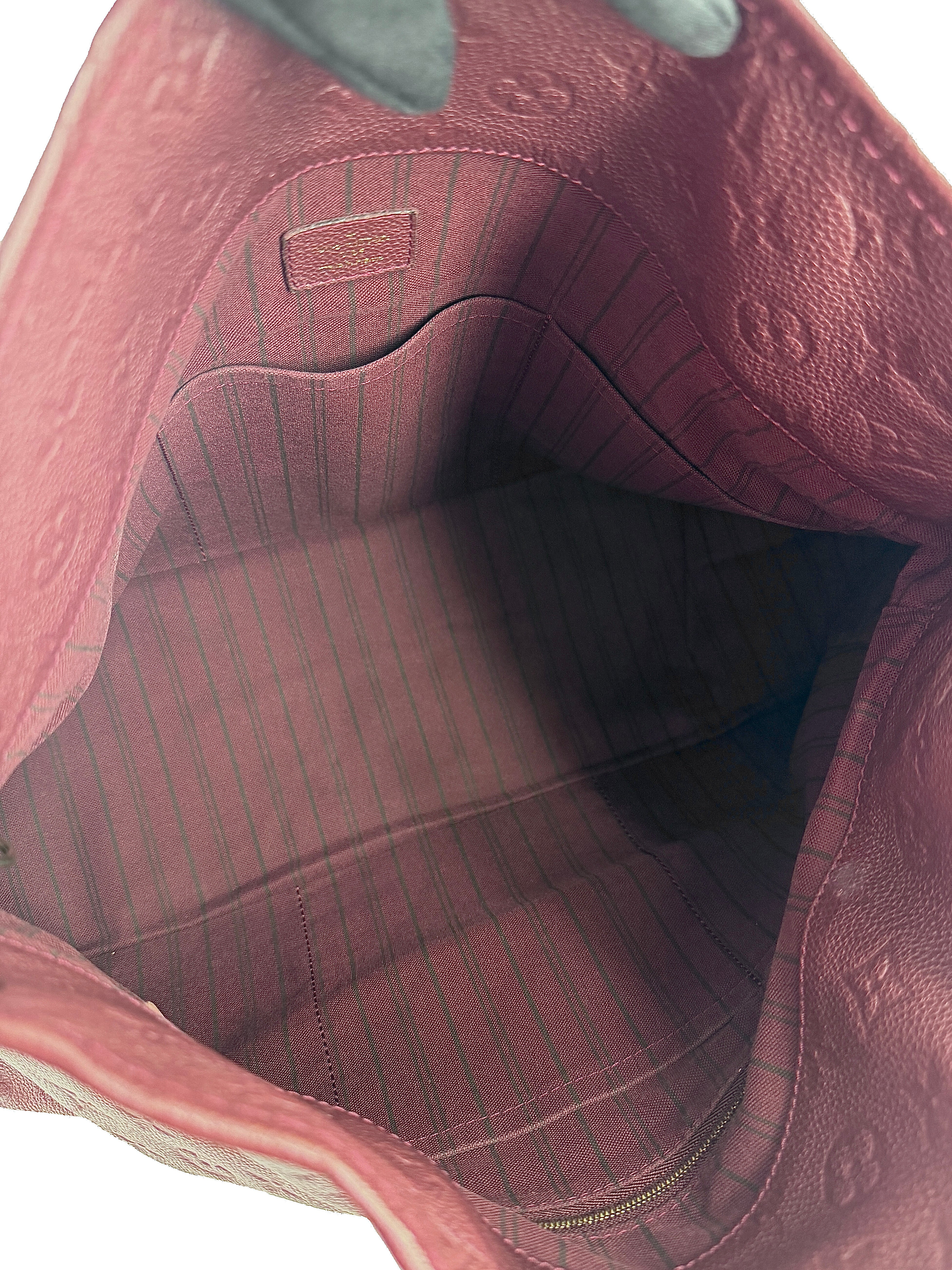 Louis Vuitton monogram empreinte leather dark red Artsy MM TR3151