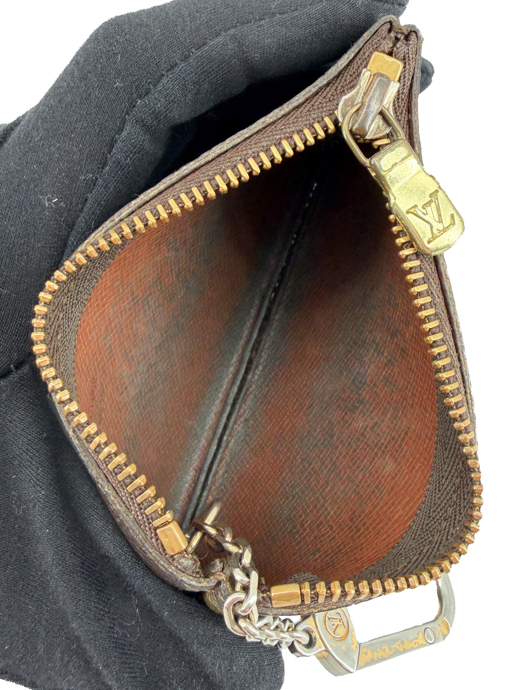 Louis Vuitton monogram Key Cles 882ET
