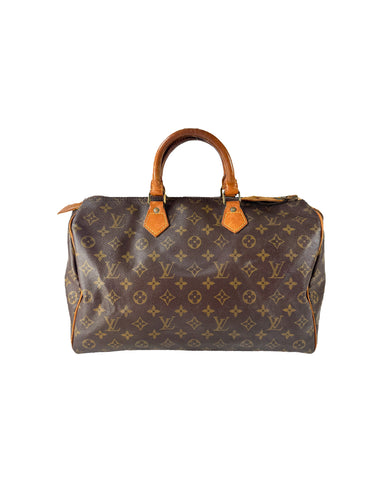 Louis Vuitton monogram speedy 35 SD