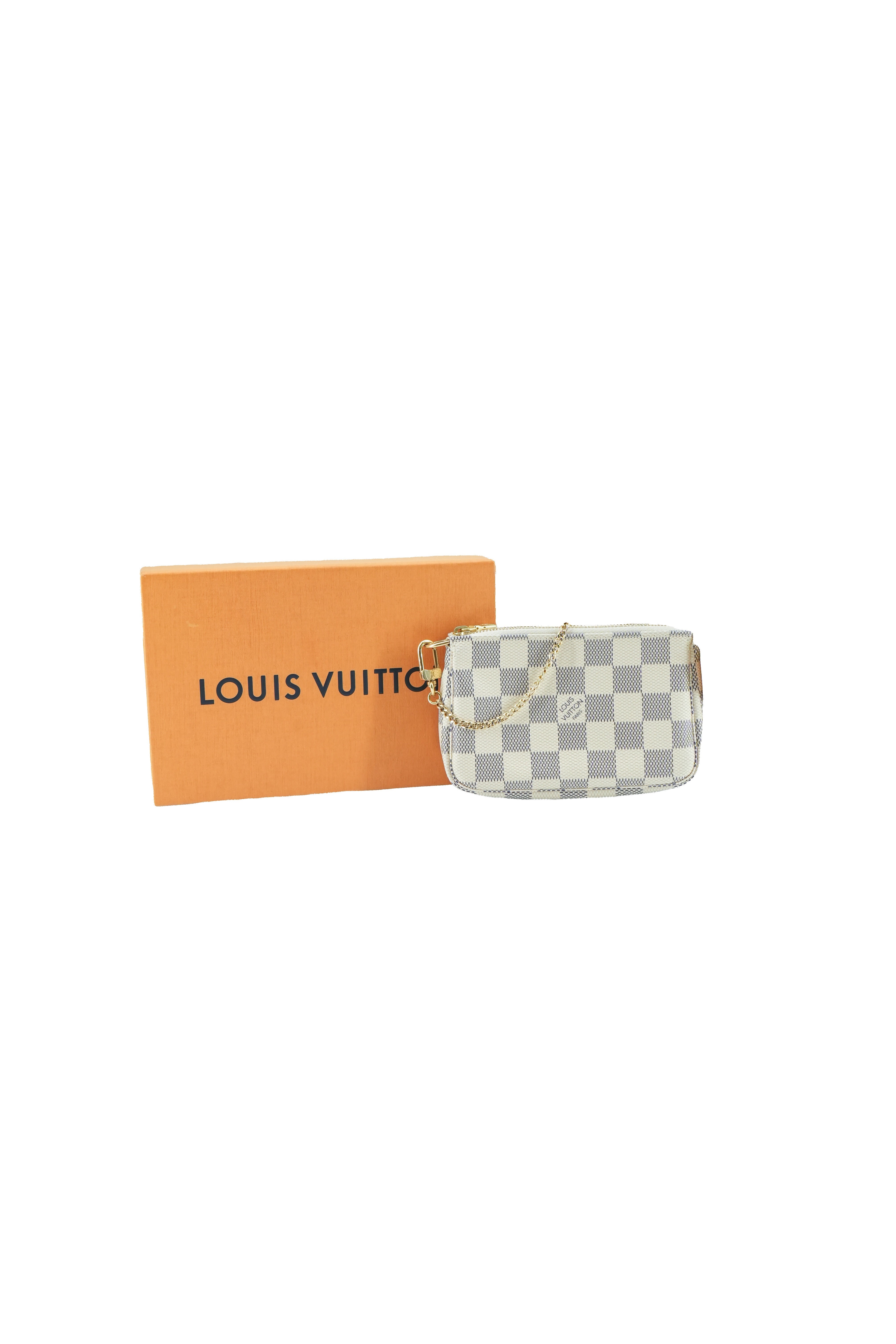 Louis Vuitton damier azur mini pochette SF0168