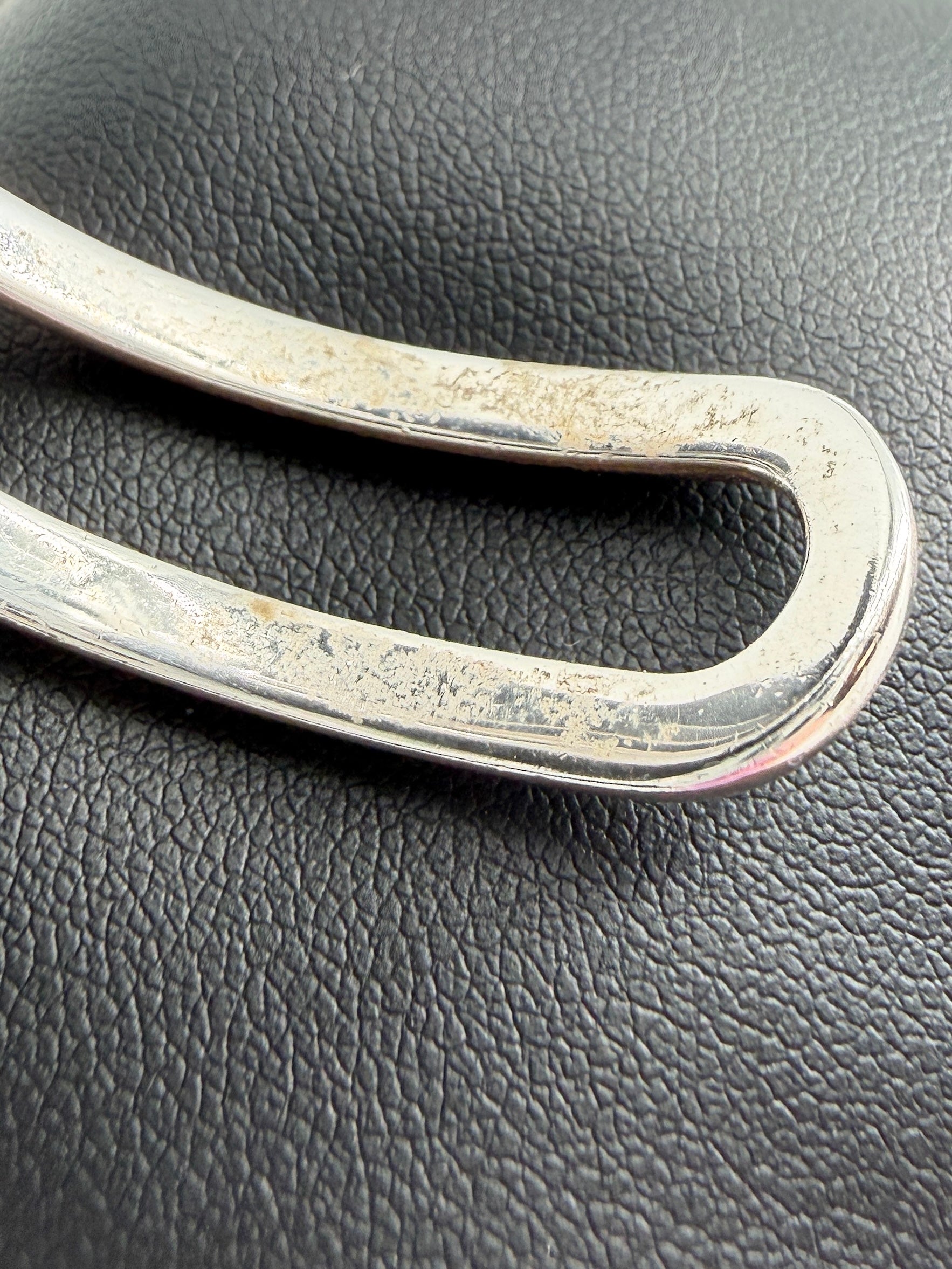 Tiffany & Co sterling silver zig zag cuff