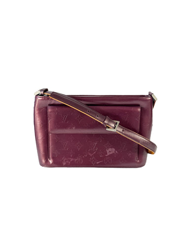 Louis Vuitton purple matte vernis Allston CA0022