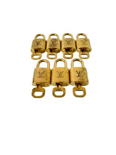 Louis Vuitton brass lock & key