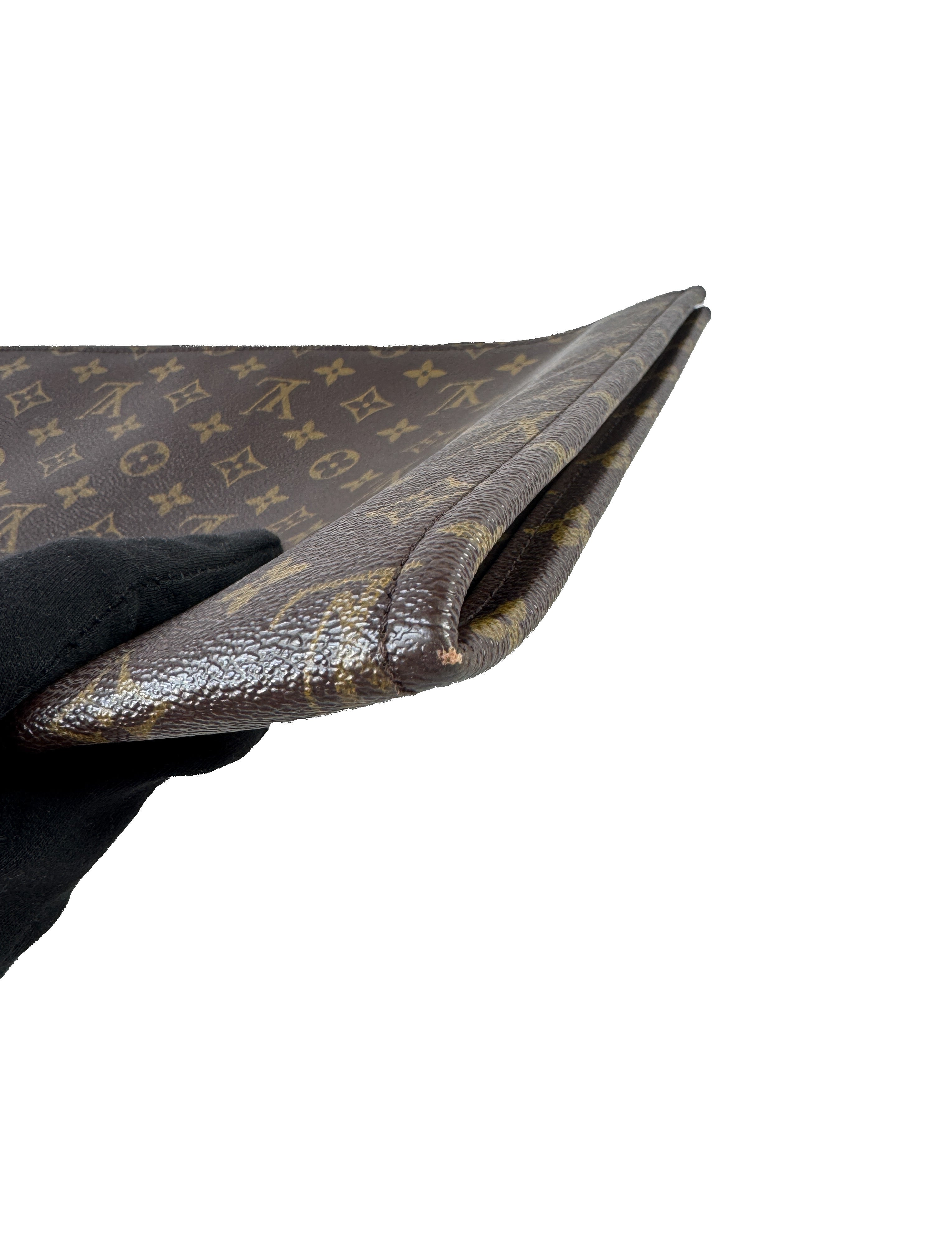 Louis Vuitton monogram porte documents case 853