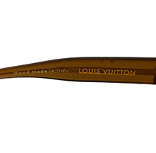 Louis Vuitton gold sparkle sunglasses