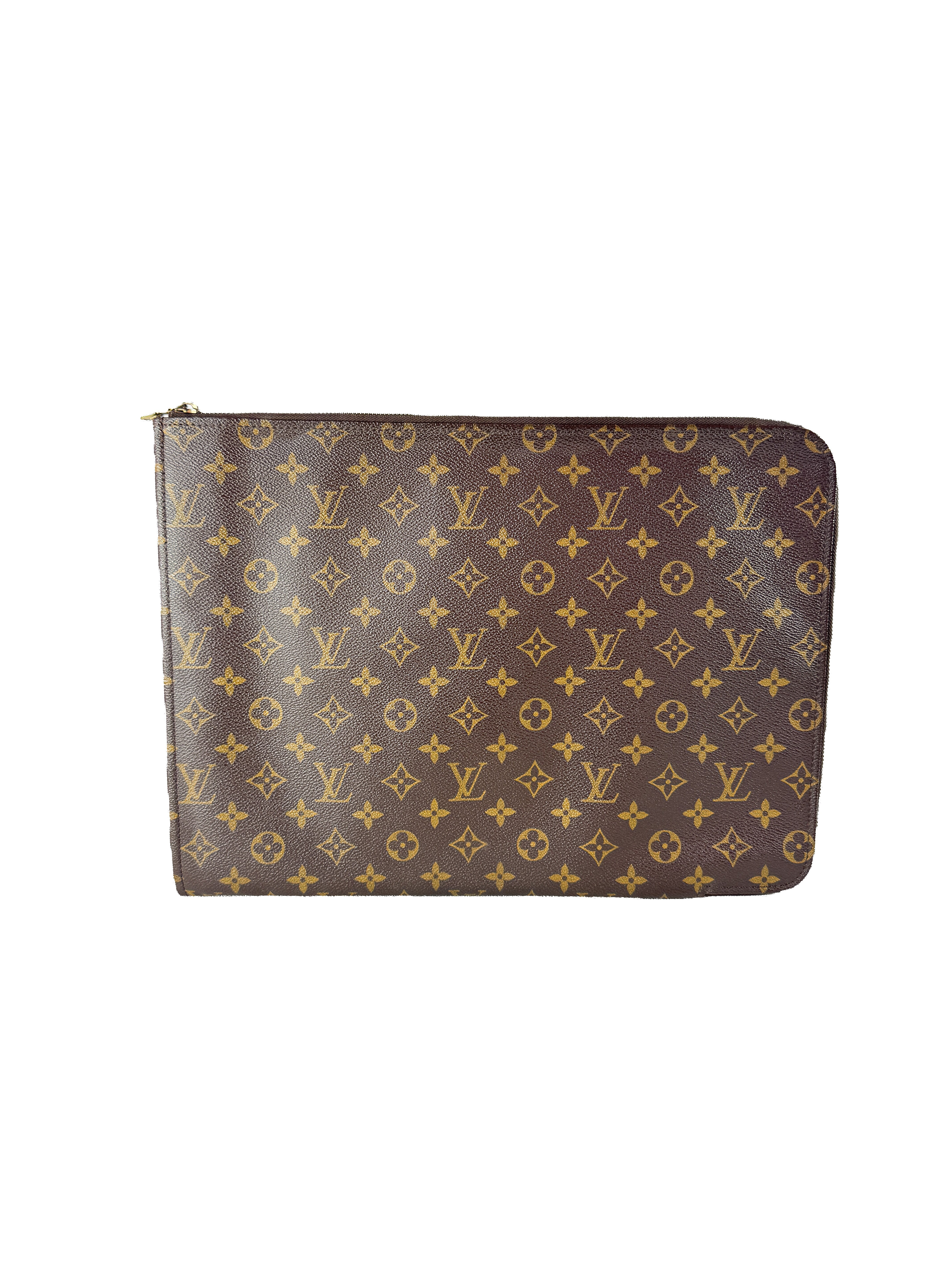 Louis Vuitton monogram vintage porte documents case TH0994