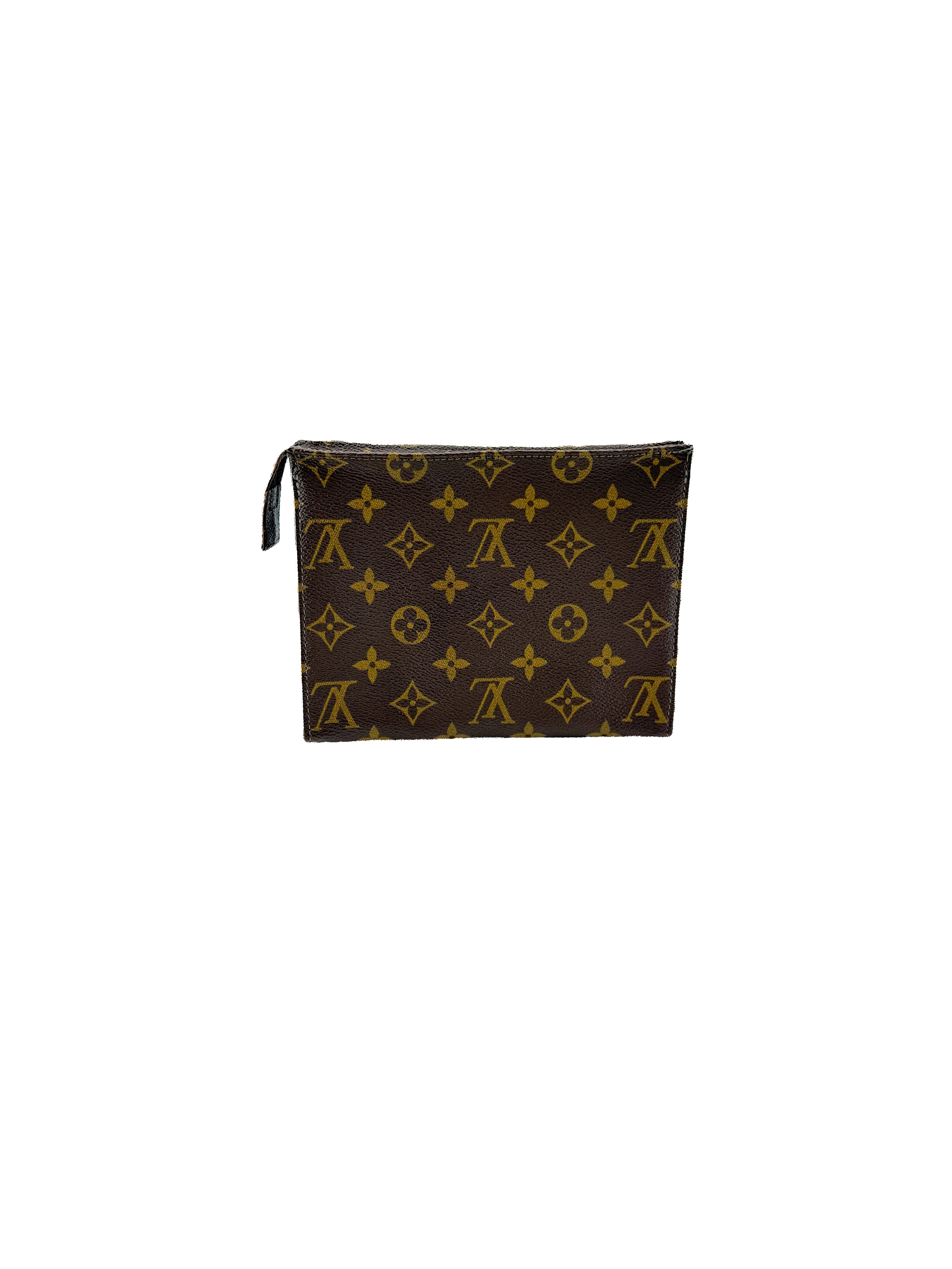 Louis Vuitton French Luggage Company vintage monogram zip pouch