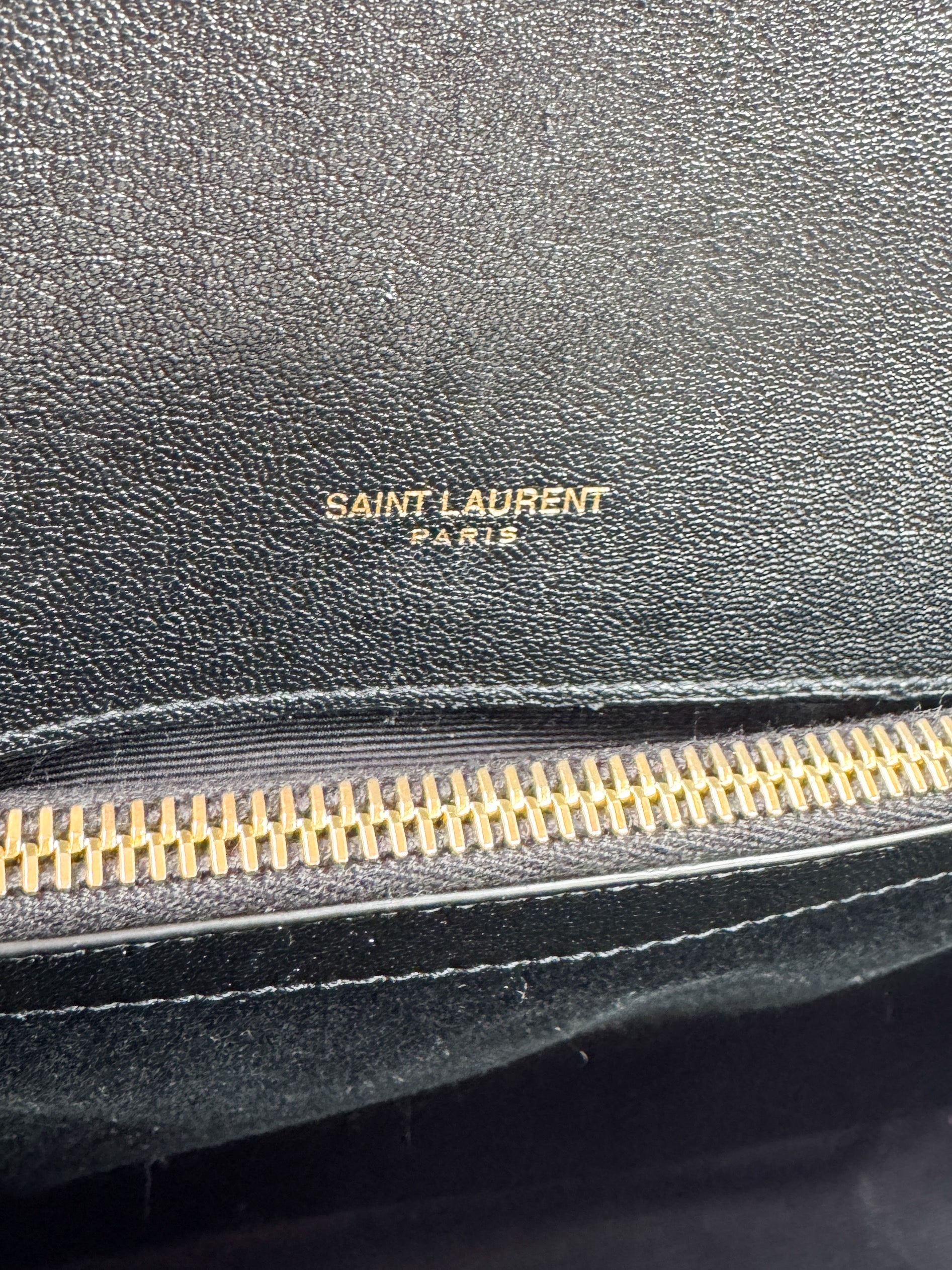 Saint Laurent black large College bag TCT600278-0522