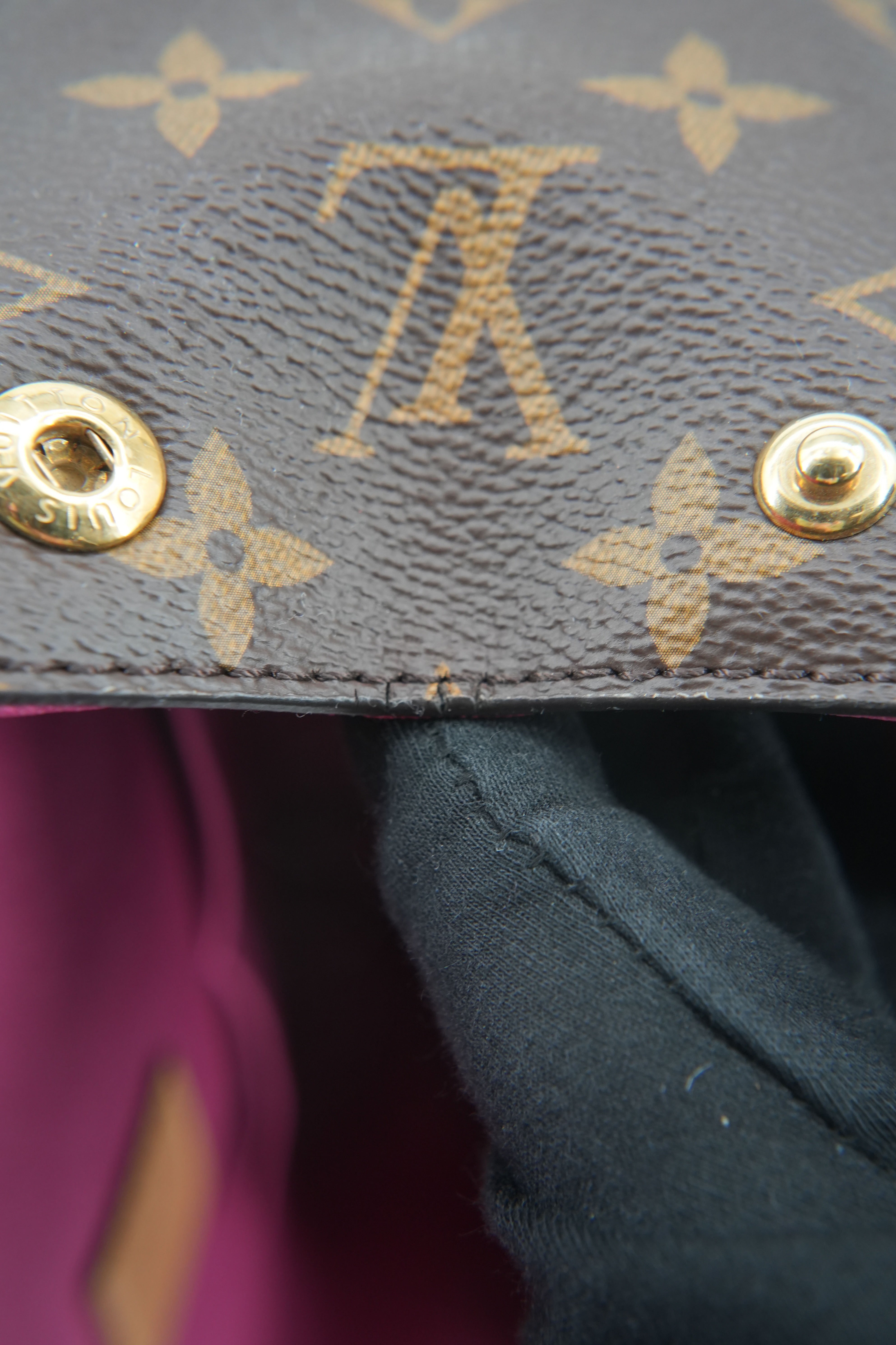 Louis Vuitton monogram Fuchsia Cluny BB Shoulder Bag SA1179