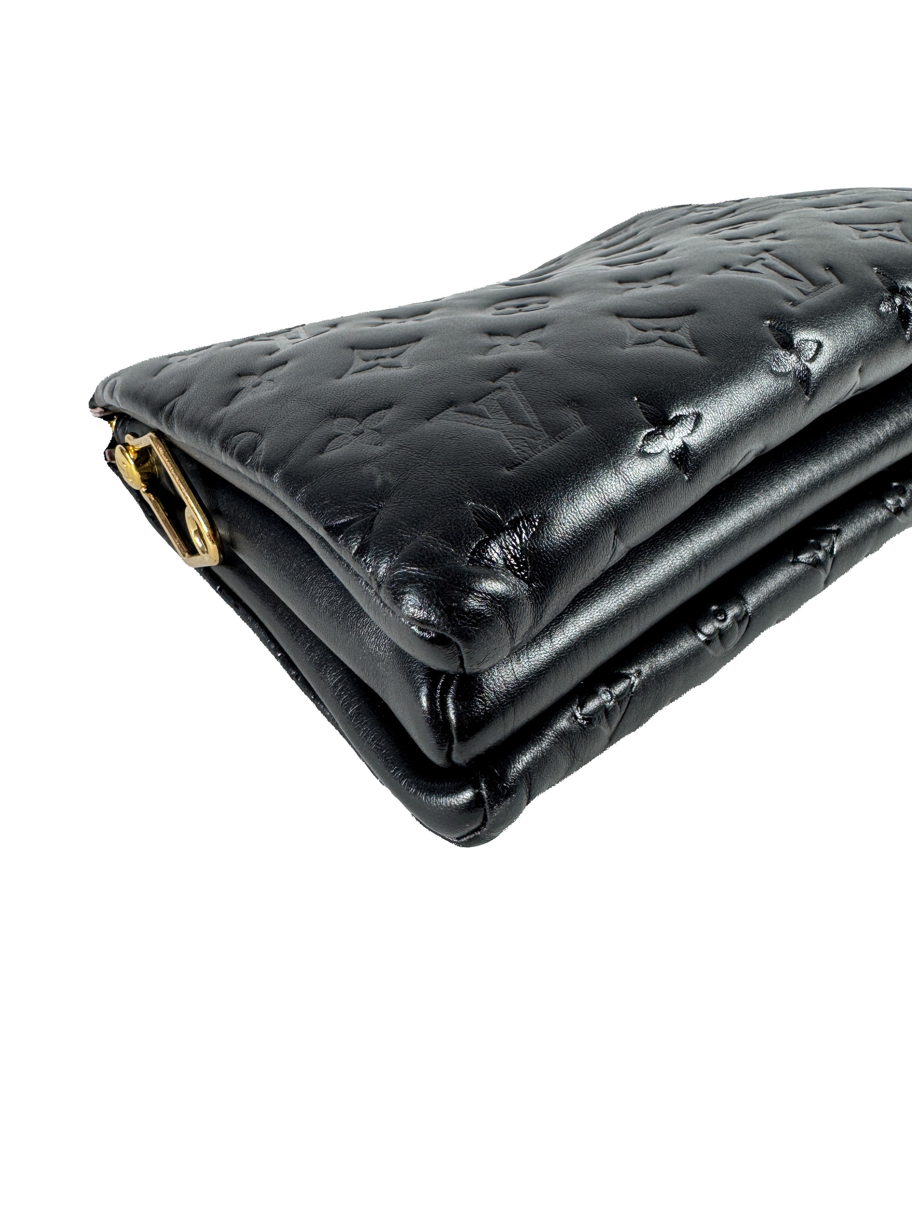 Louis Vuitton Coussin Bag Monogram Embossed Lambskin PM