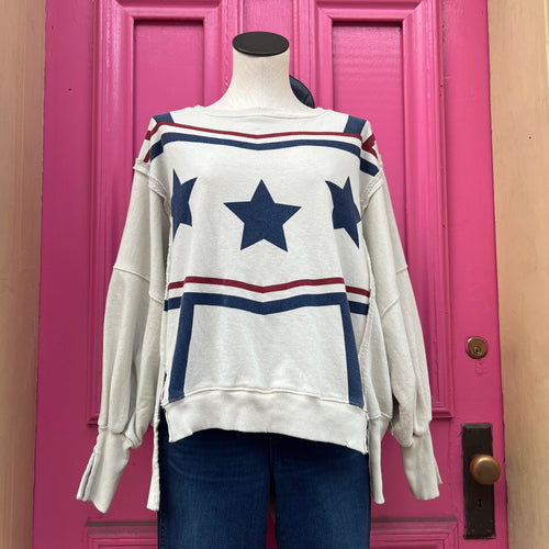 We the Free star pullover size XS