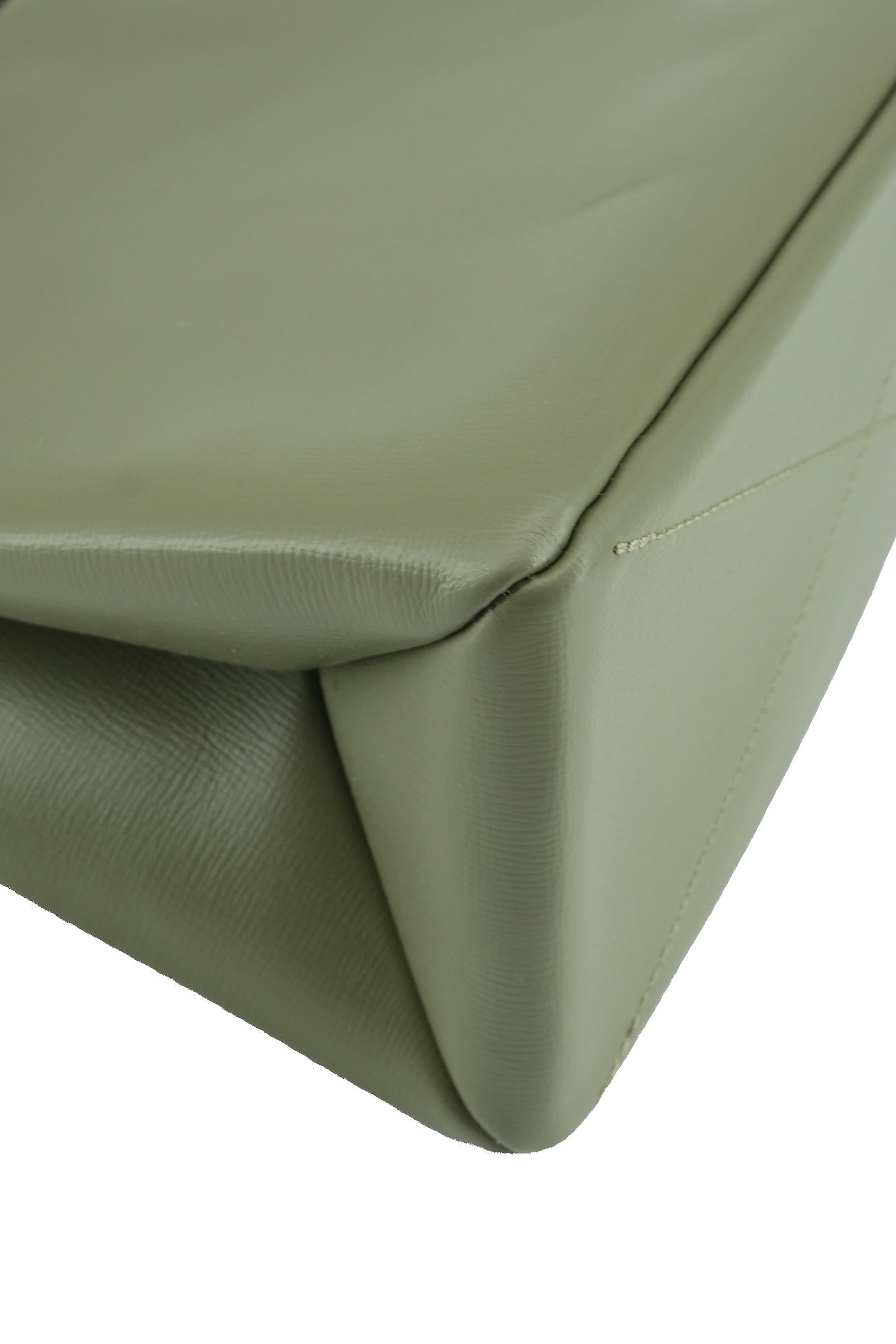 Louis Vuitton Calfskin Mini Shopper Tote Khaki Green NFC