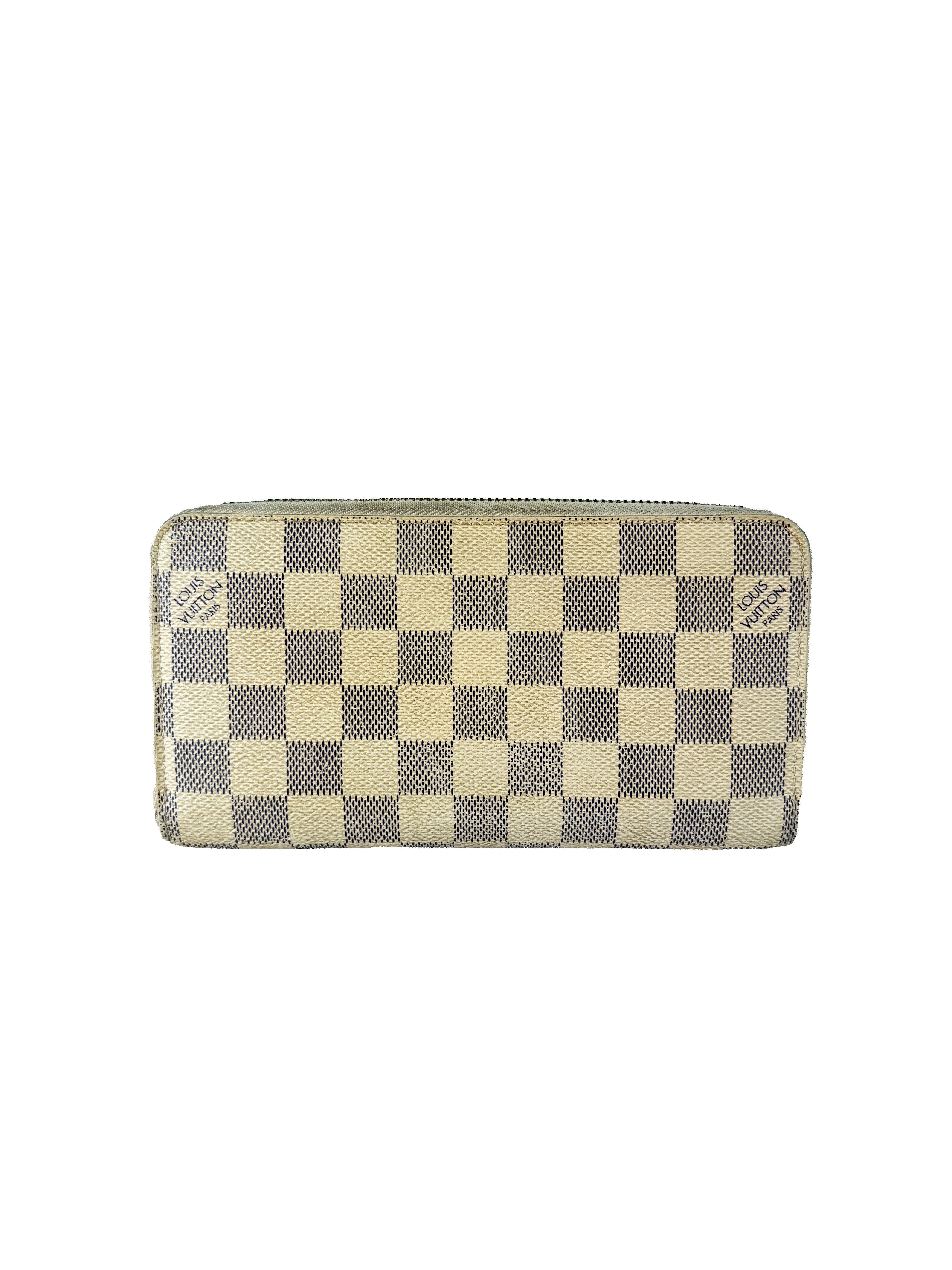 Louis Vuitton damier azur zippy wallet VI3058