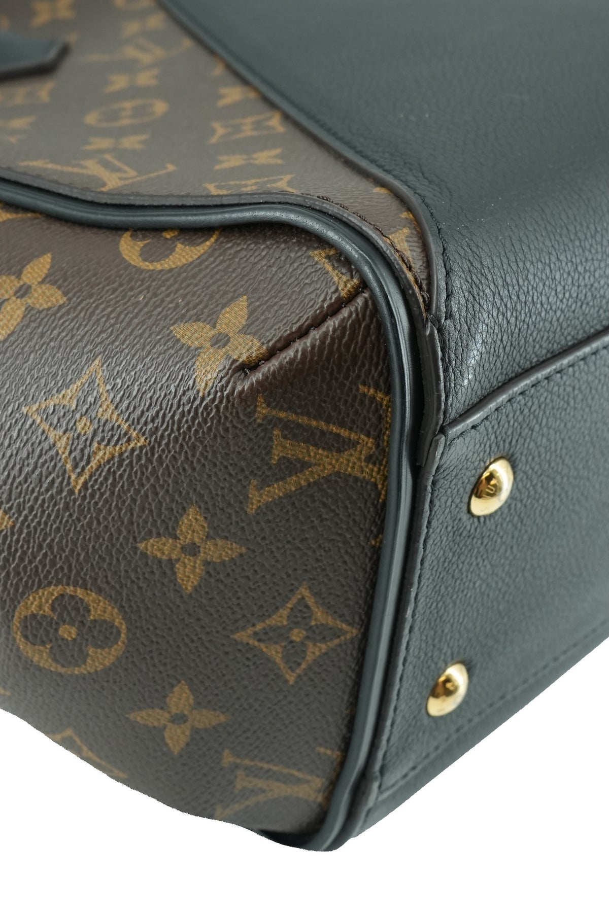 Louis Vuitton monogram black Kimono tote DU0138