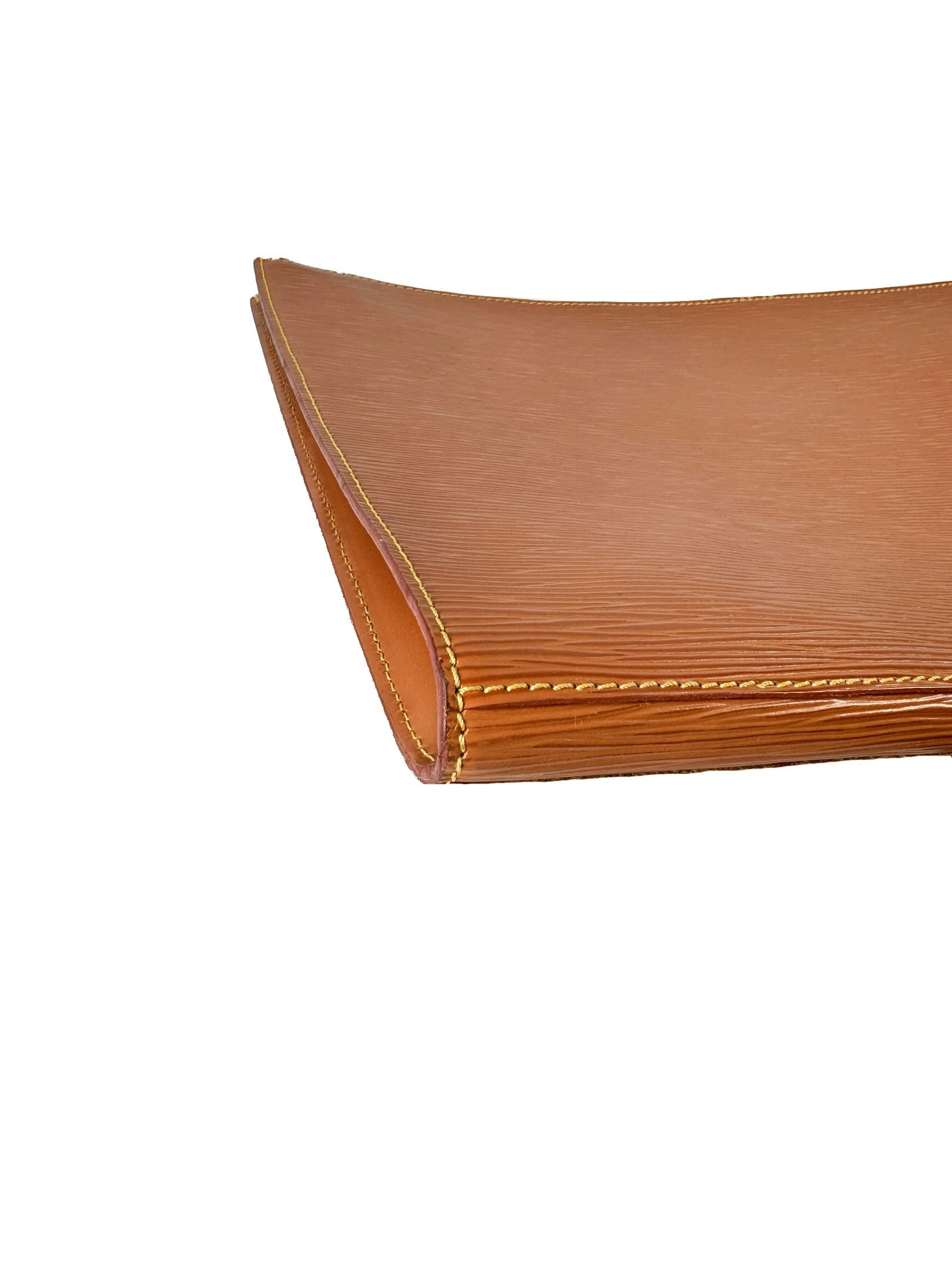 Louis Vuitton epi Cipango Gold porte documents case VI0992