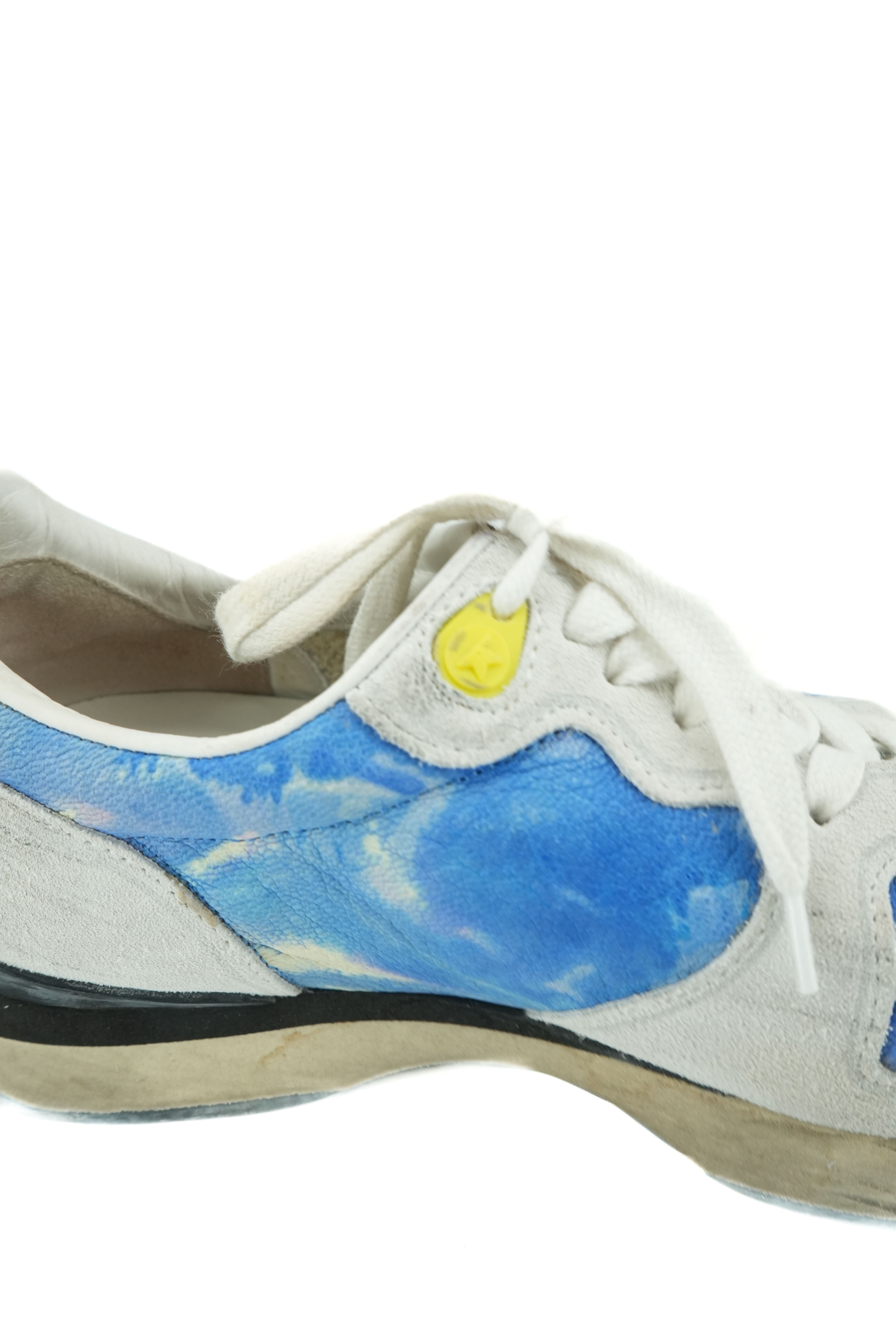 Golden Goose blue tie dye running sneakers size 37 (7)