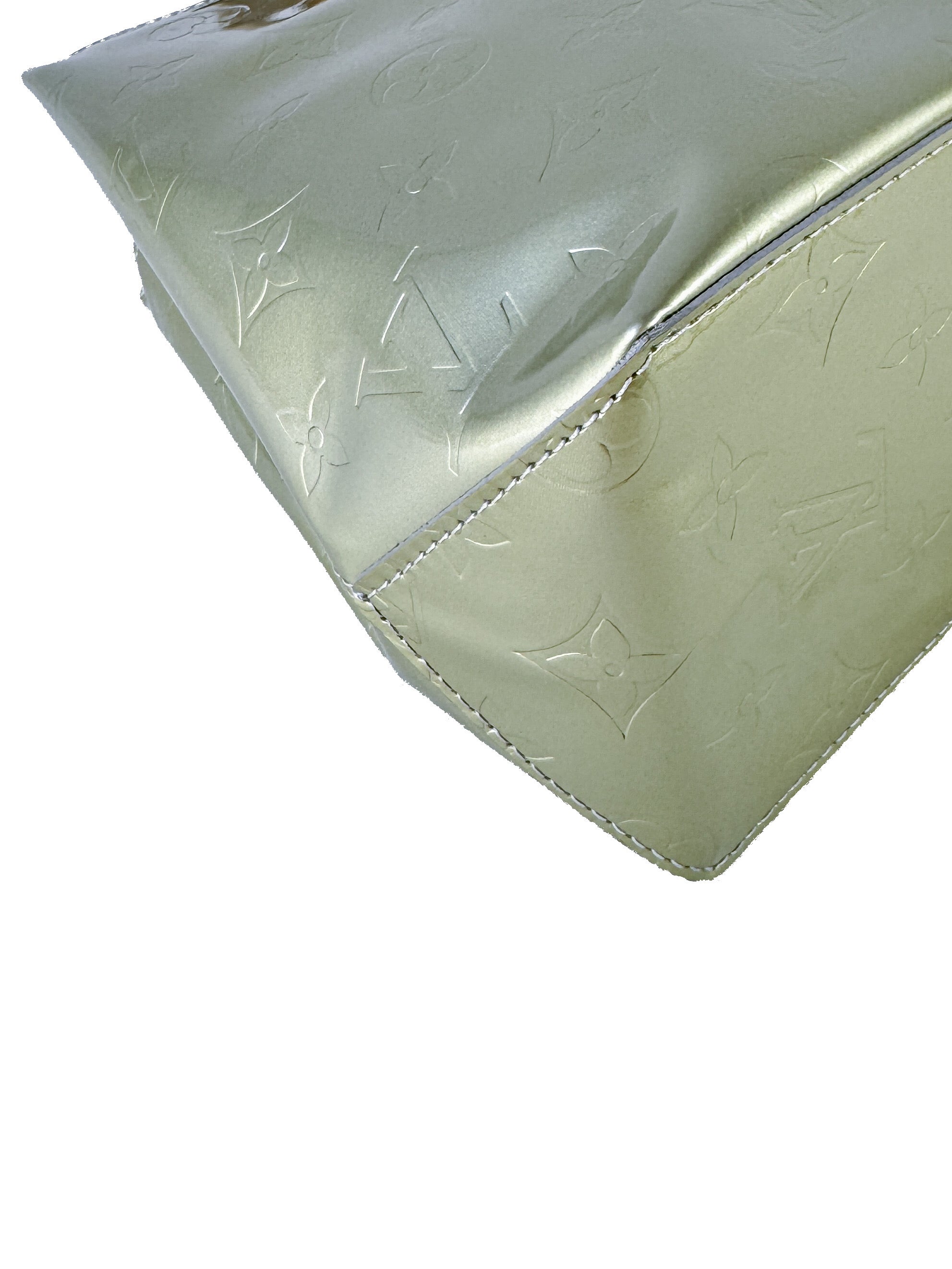 Louis Vuitton green vernis Reade PM MI1021