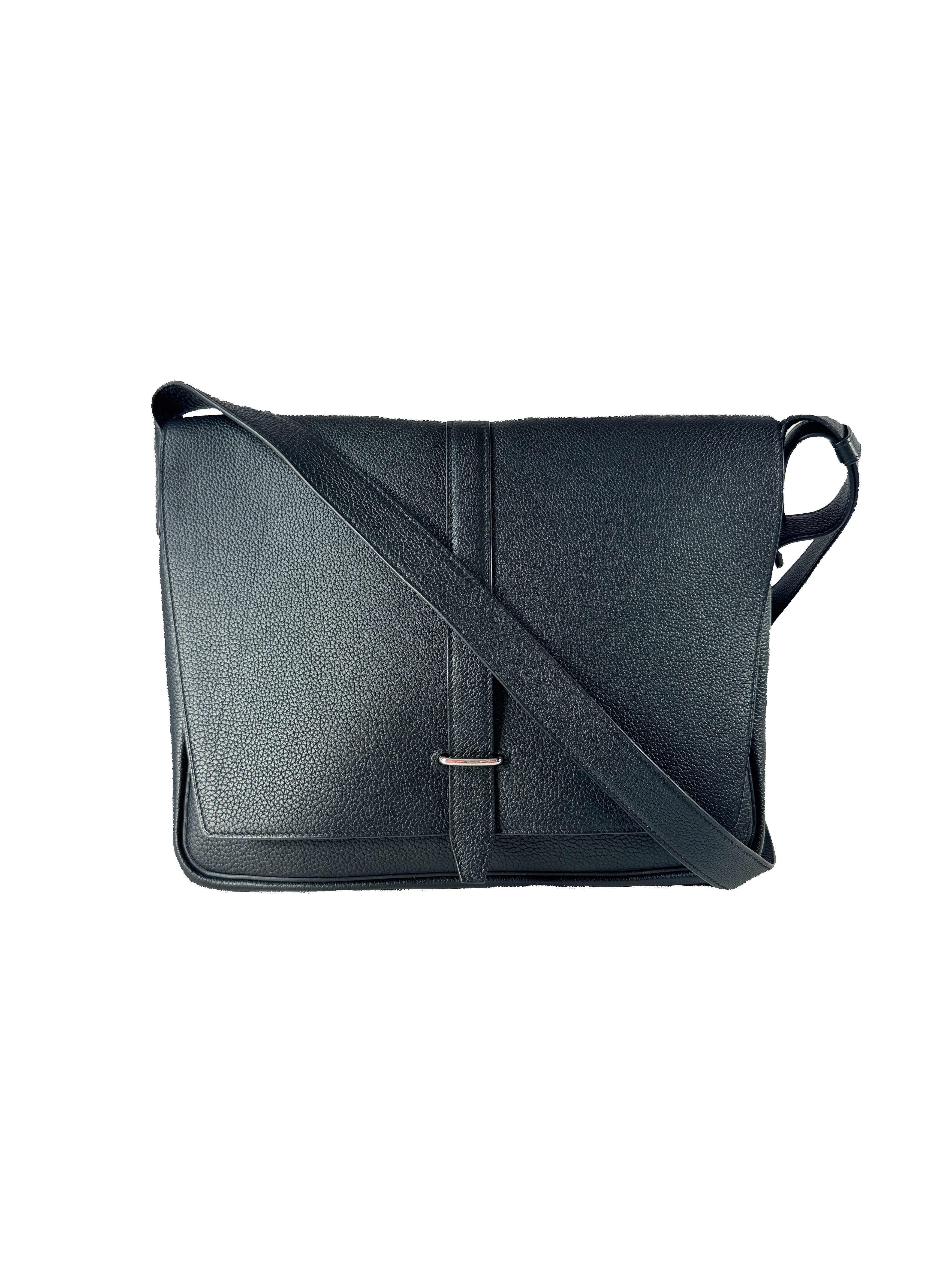 Hermès Clemence Steve Light Messenger C