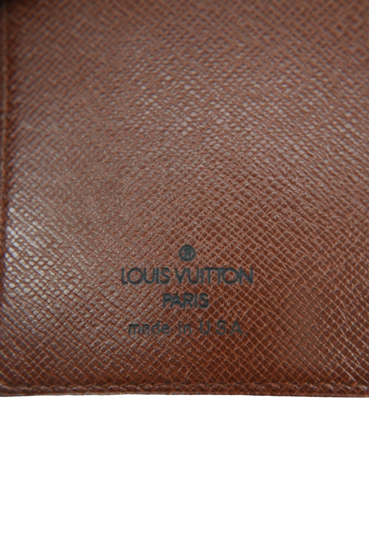 Louis Vuitton monogram address book w/pen SD1913