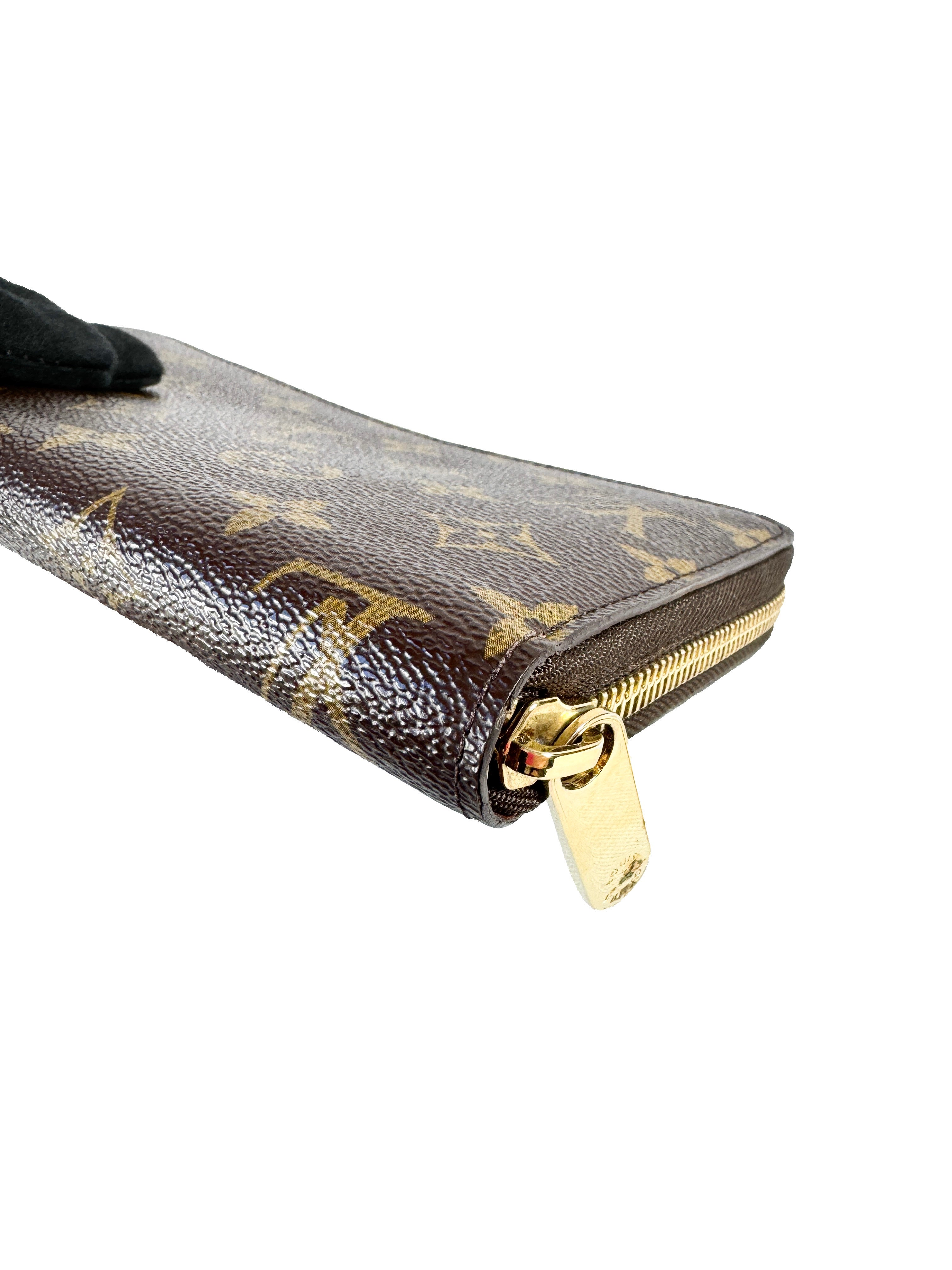 Louis Vuitton monogram organizer zippy wallet SD0152