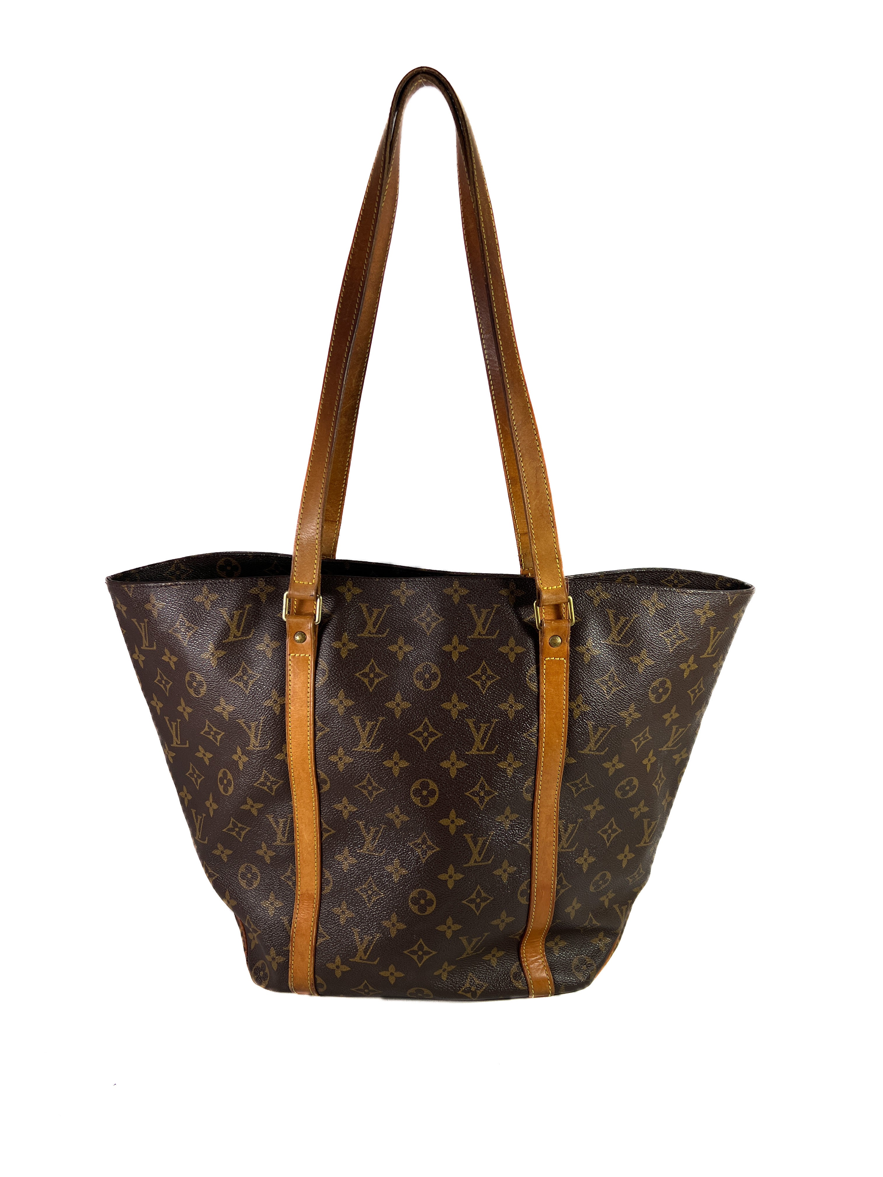 Louis Vuitton monogram Sac shopping tote 1998